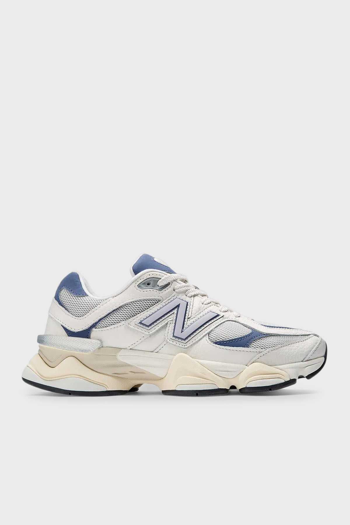 New Balance Logolu Deri Sneaker Kadın Ayakkabı U9060AGB BEYAZ-LACİVERT
