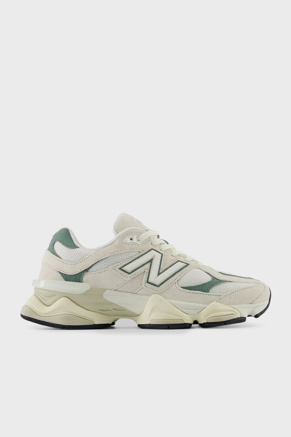 New Balance Logolu Hakiki Deri Kalın Tabanlı Sneaker Unisex Ayakkabı U9060EEI BEYAZ