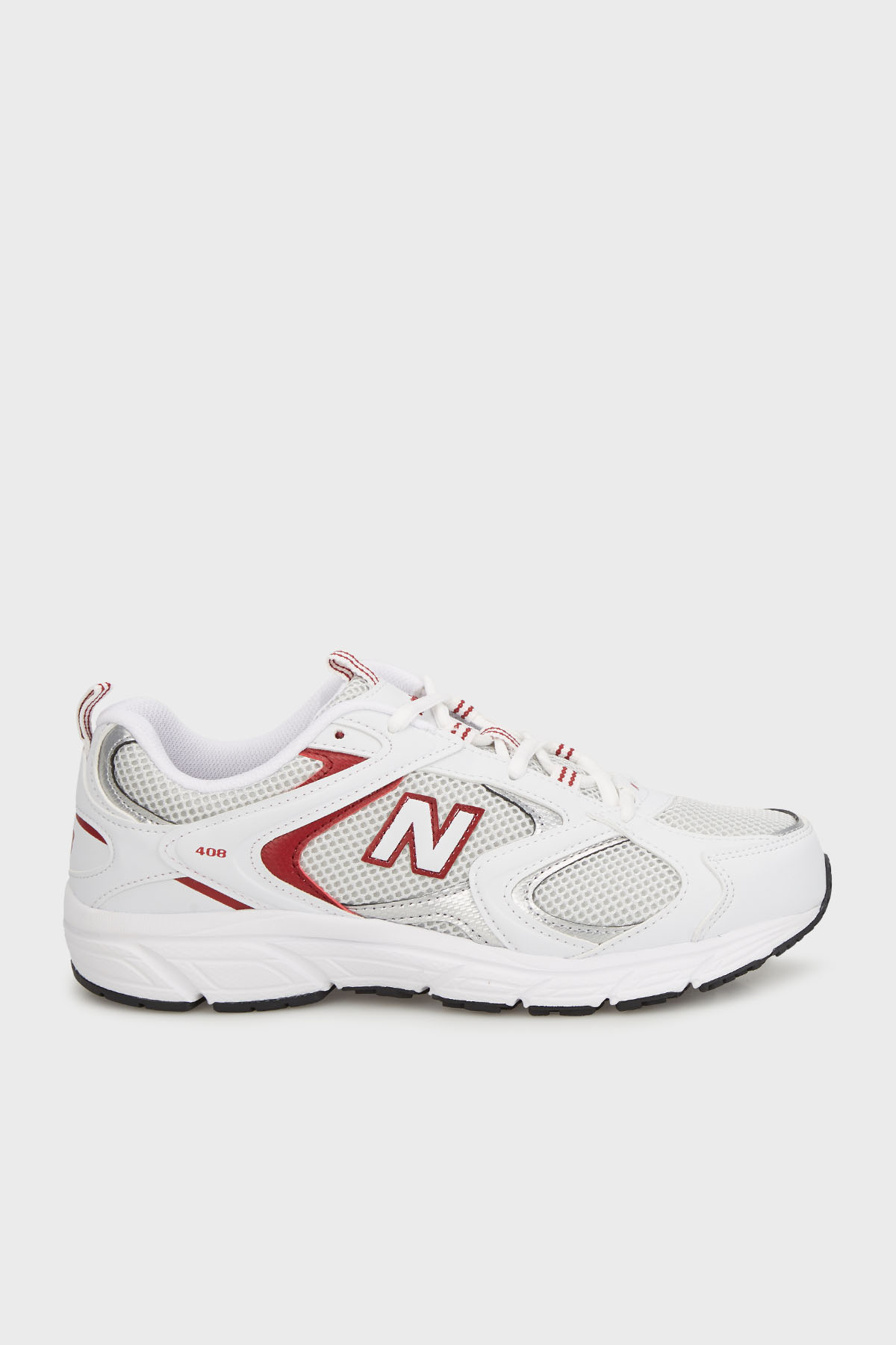 New Balance Logolu Kalın Taban Sneaker Unisex Ayakkabı ML408WR BEYAZ