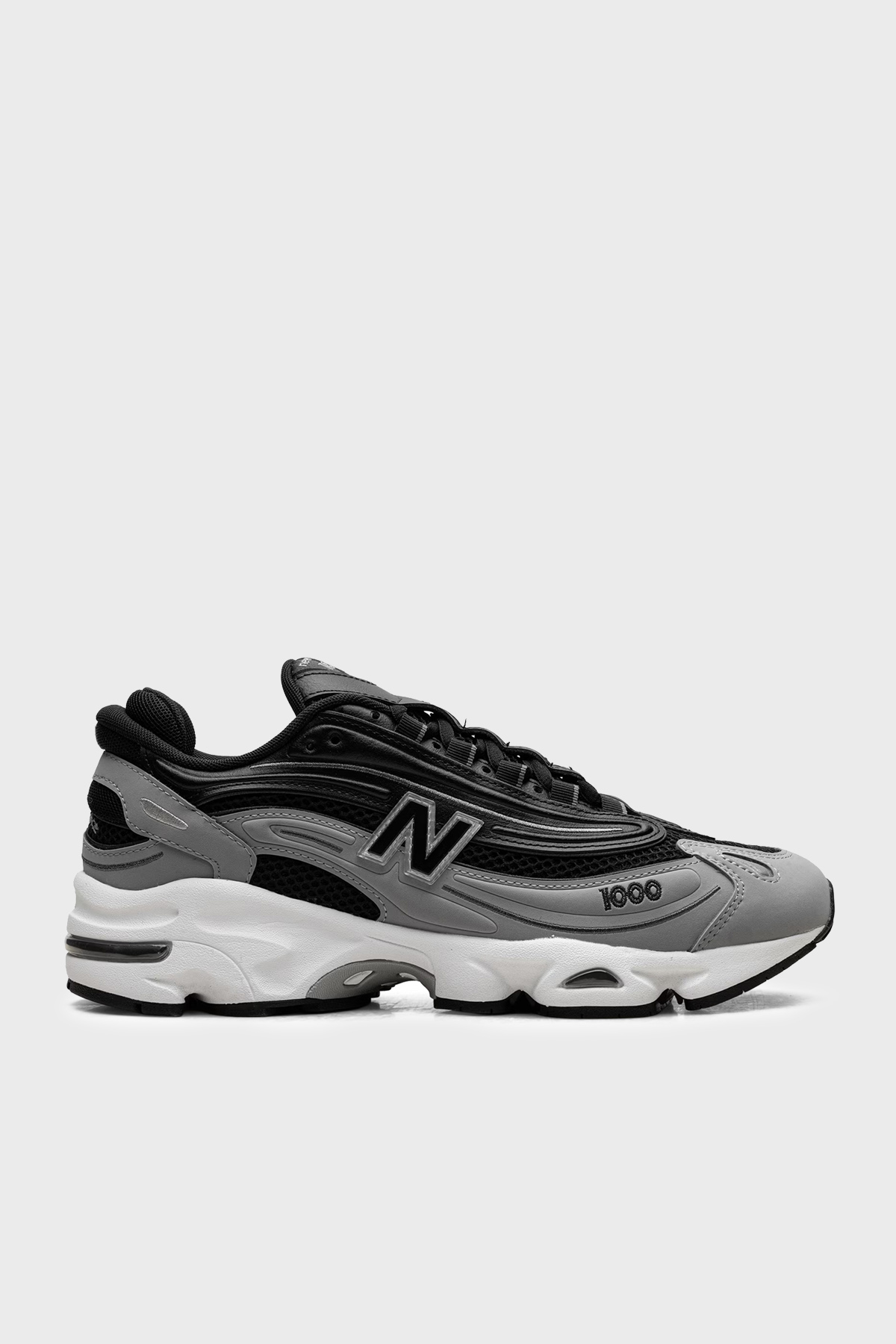 New Balance Logolu Sneaker Erkek Ayakkabı M1000A SİYAH-GRİ