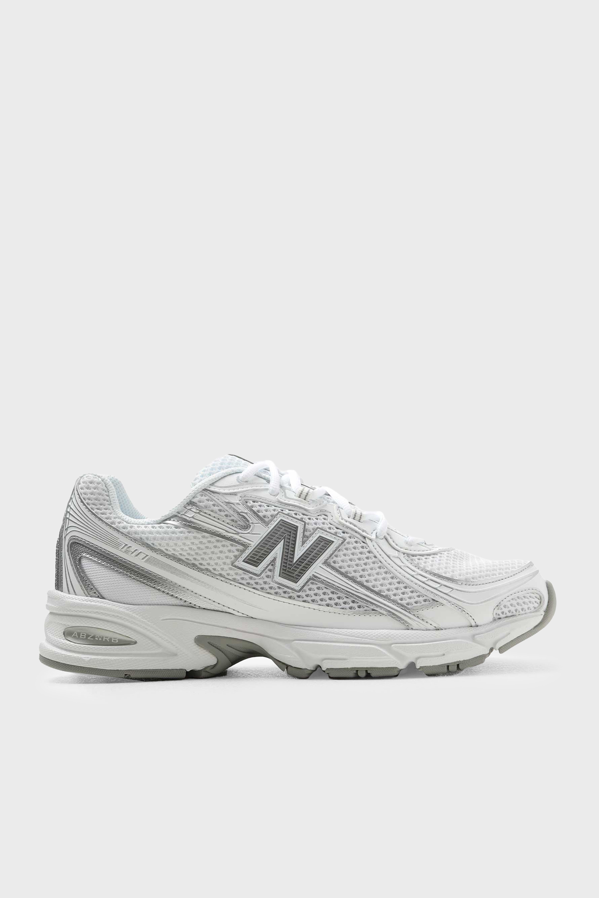 New Balance Logolu Sneaker Unisex Ayakkabı U740WM2 BEYAZ-GÜMÜŞ