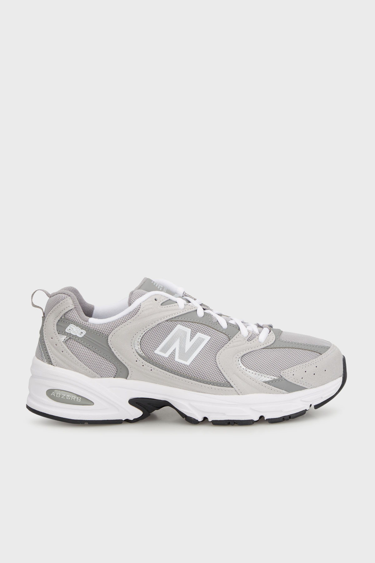 New Balance Logolu Süet Detaylı Sneaker Unisex Ayakkabı MR530CK GRİ