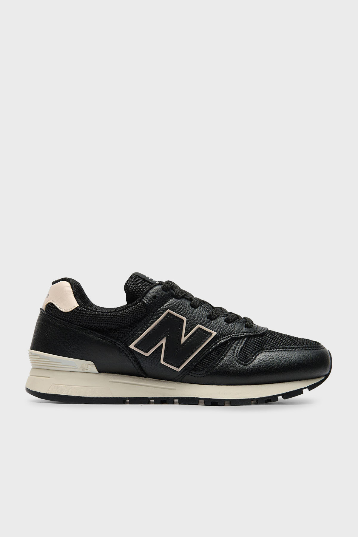 New Balance NB Lifestyle Süet Deri Karışımlı Logolu Erkek Ayakkabı ML565LBB SİYAH