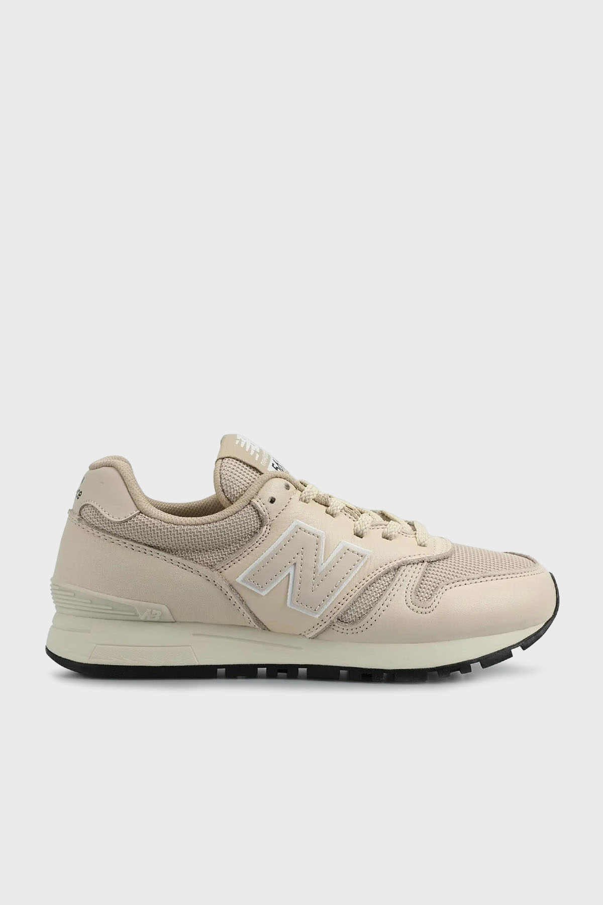 New Balance NB Lifestyle Süet Deri Karışımlı Logolu Sneaker Kadın Ayakkabı WL565LWW BEJ