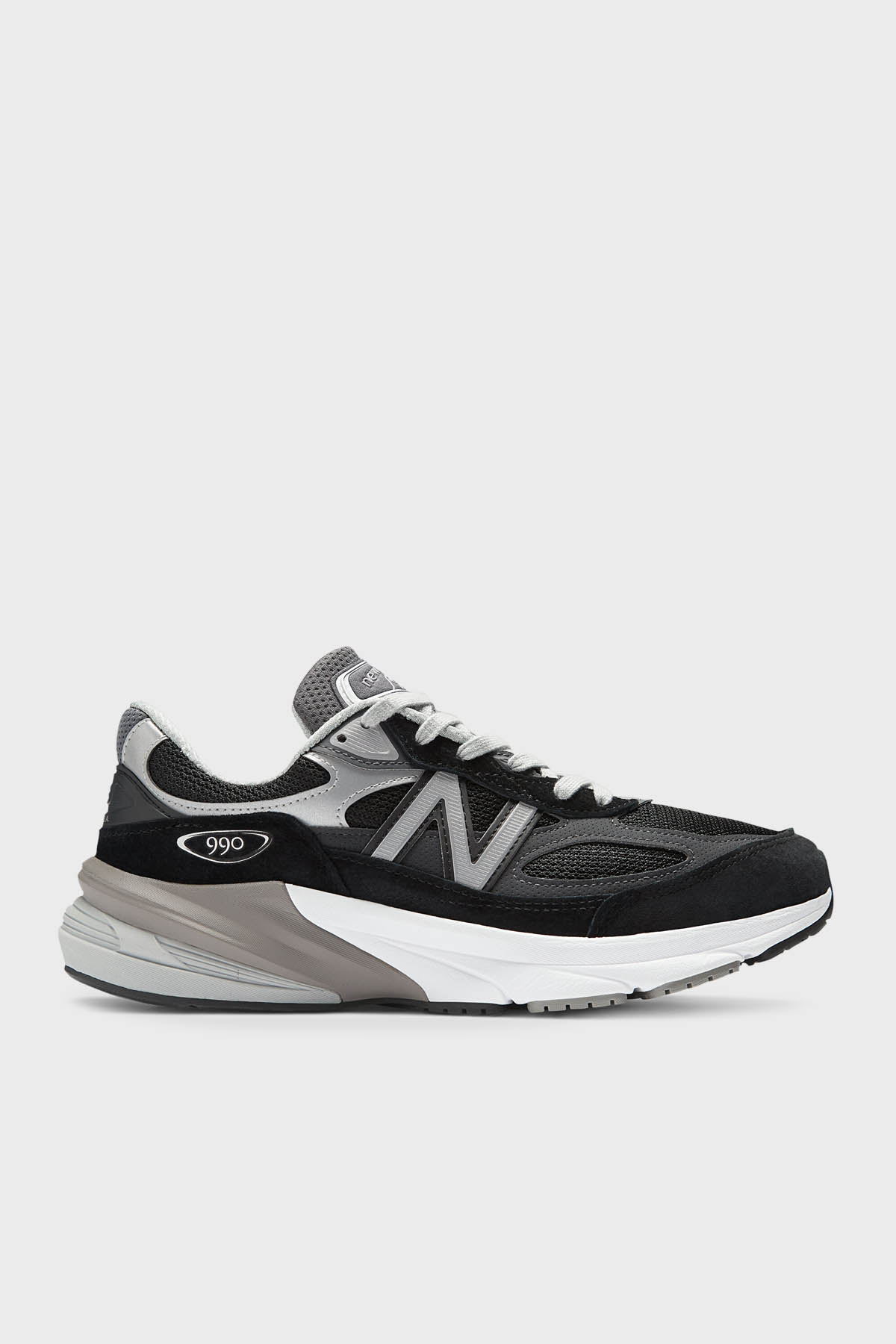 New Balance Süet Detaylı Logolu Sneaker Erkek Ayakkabı M990BK6 SİYAH