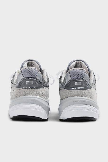 New Balance Süet Detaylı Logolu Sneaker Erkek Ayakkabı M990GL6 GRİ