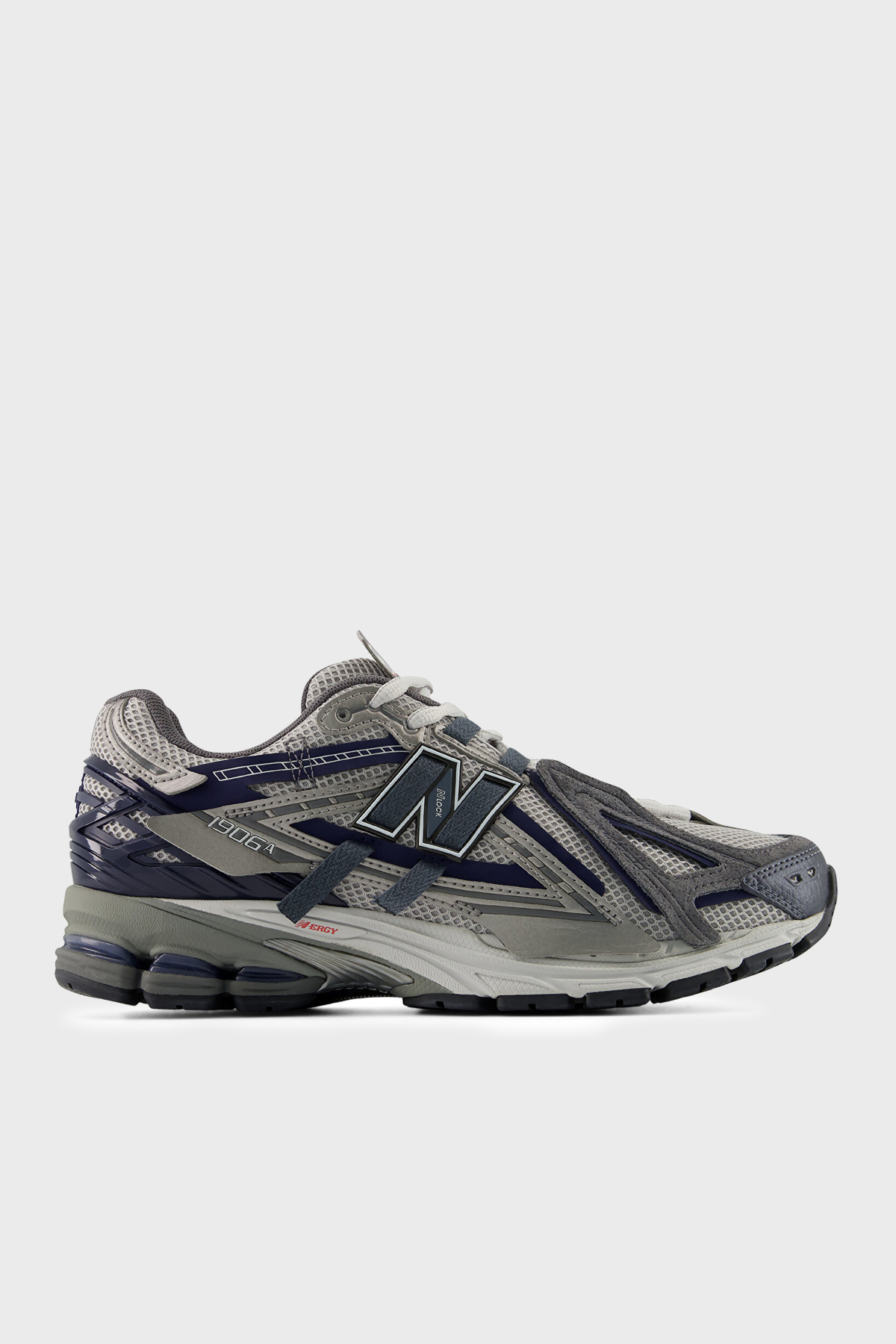 New Balance Süet Detaylı Logolu Sneaker Unisex Ayakkabı U19064F6 GRİ-LACİVERT