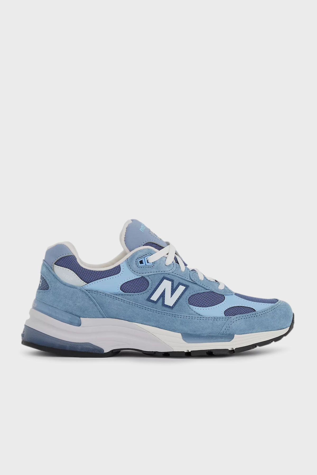 New Balance Süet Logolu Bağcıklı Sneaker Erkek Ayakkabı U992TO MAVİ
