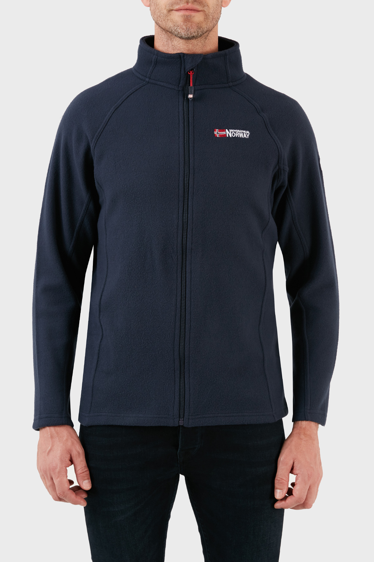 Norway Geographical Yumuşak Dokulu Soğuğa Dayanıklı Outdoor Erkek Polar TUG LACİVERT