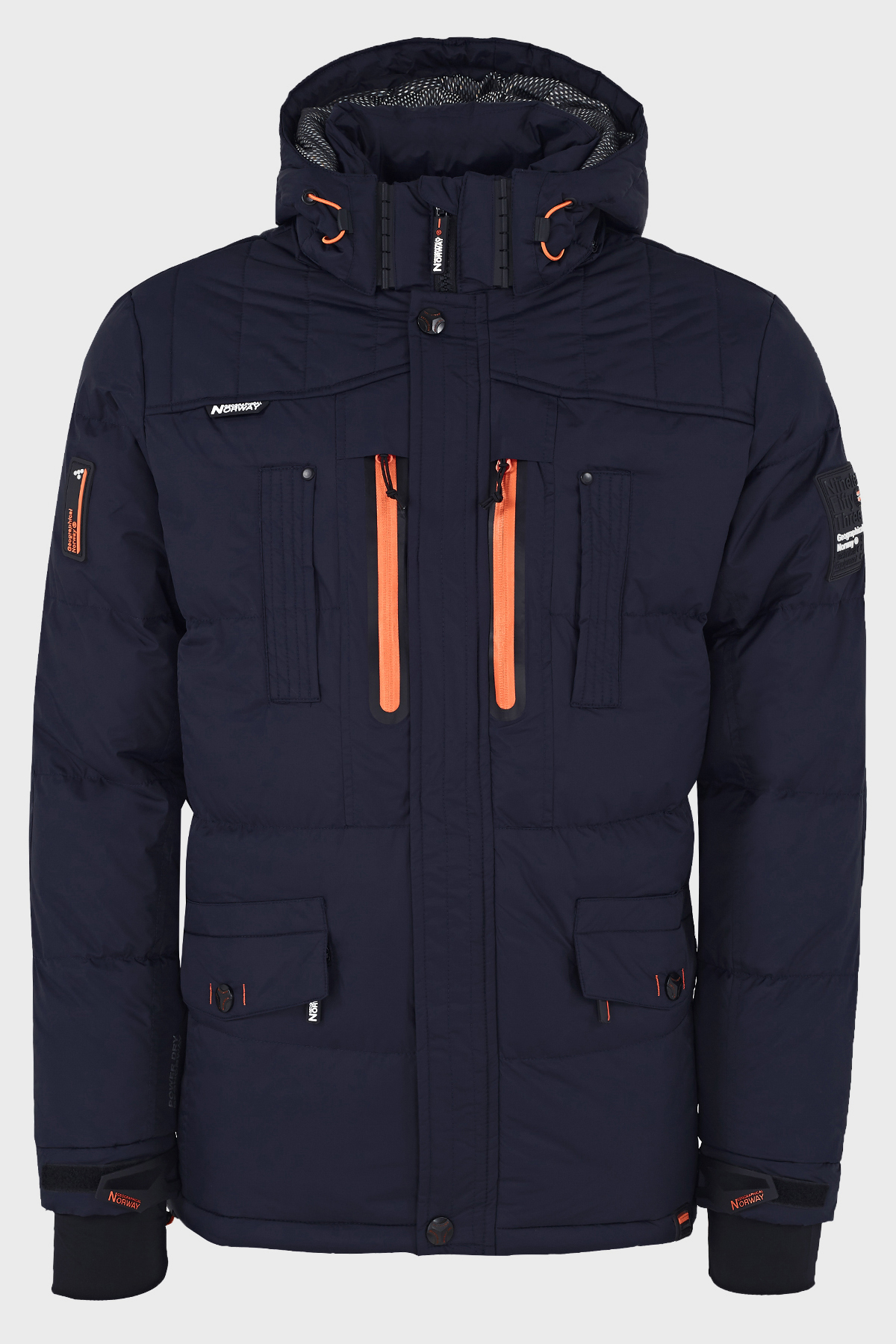 Norway Geographical Su Geçirmez 5000 mm Outdoor Erkek Parka BASILBOLI LACİVERT