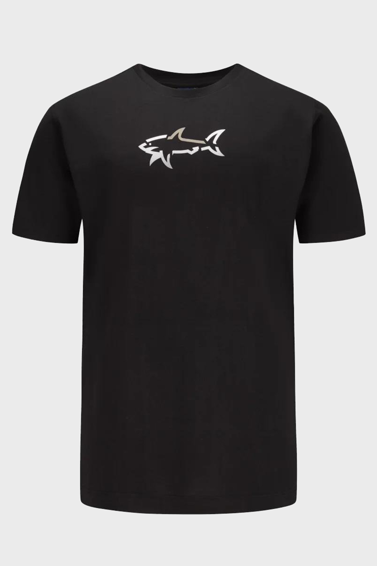 Paul & Shark % 100 Pamuk Regular Fit Bisiklet Yaka Logolu Erkek T Shirt 24411085 011 SİYAH