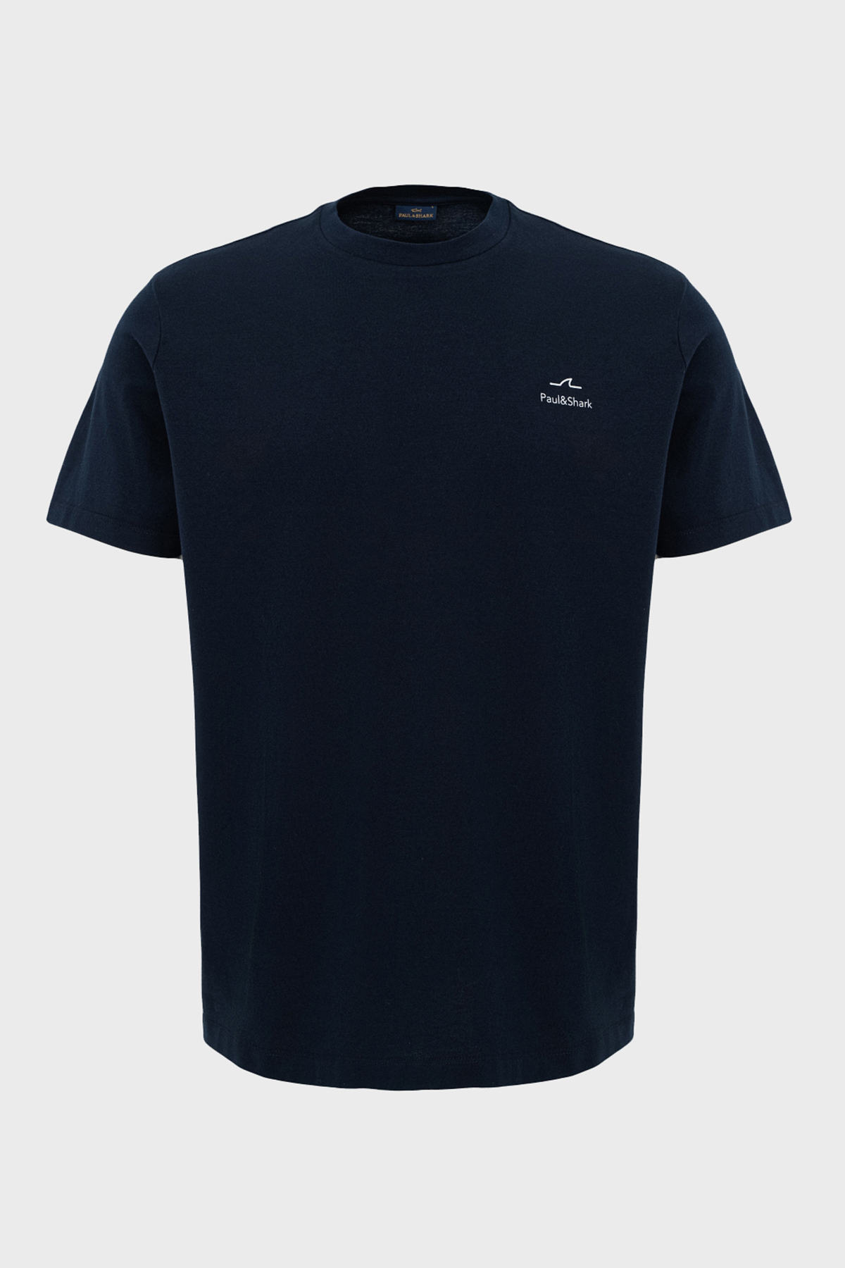 Paul & Shark % 100 Pamuk Regular Fit Sırt Baskılı Erkek T Shirt 24411087 013 LACİVERT