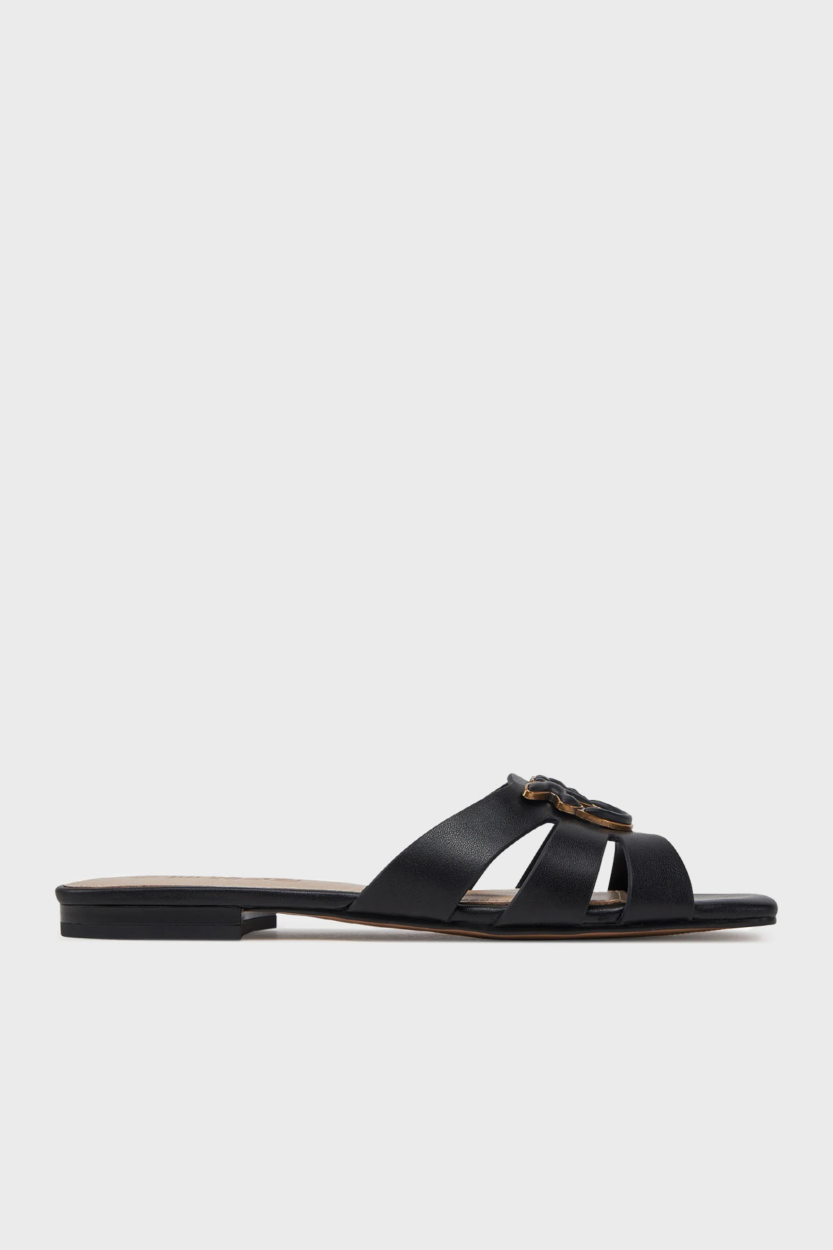 Pinko Logolu Pencereli Kadın Terlik SD0313 P003 Z99 SİYAH