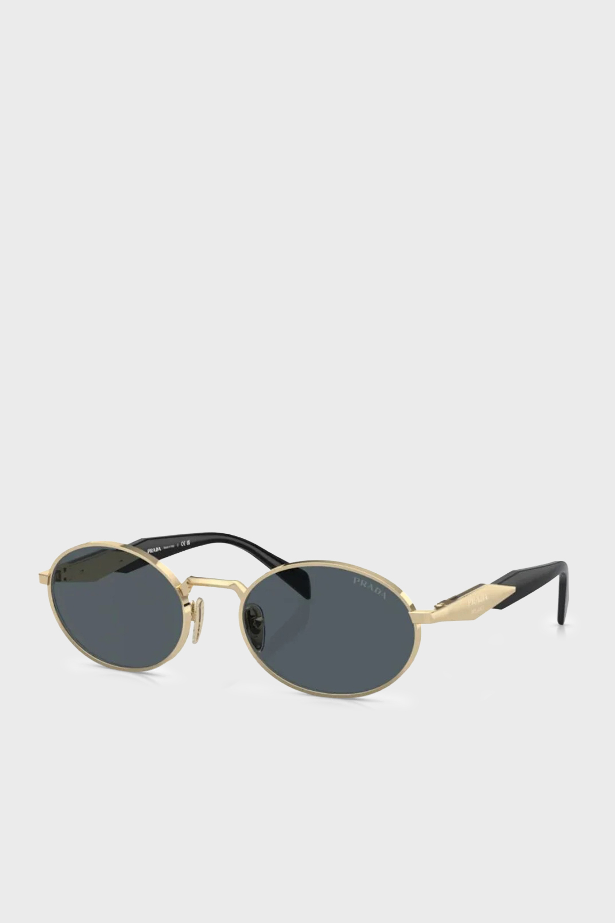 Prada Oval Güneş Kadın Gözlük 0PR 65ZS ZVN09T 55 altın