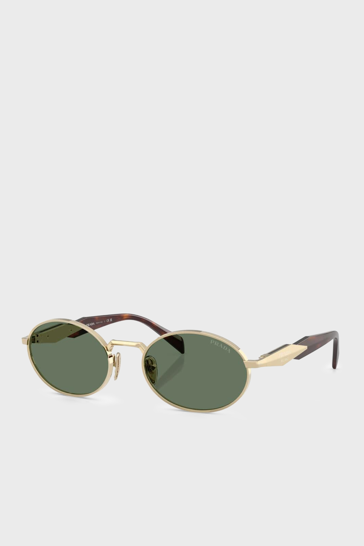 Prada Oval Güneş Kadın Gözlük 0PR 65ZS ZVN70L 55 ALTIN