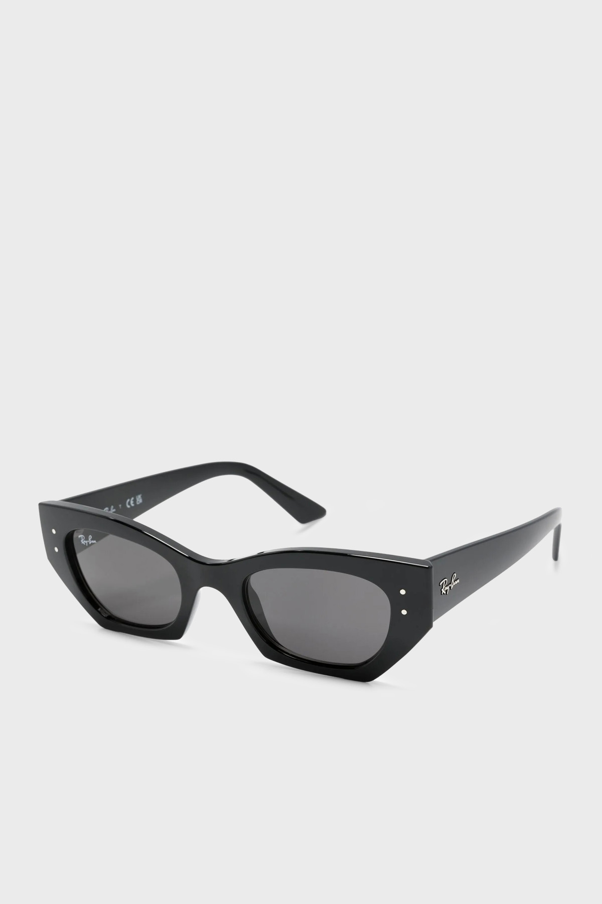 Ray Ban Asimetrik Logolu Güneş Unisex Gözlük 0RB4430 667787 49 Siyah