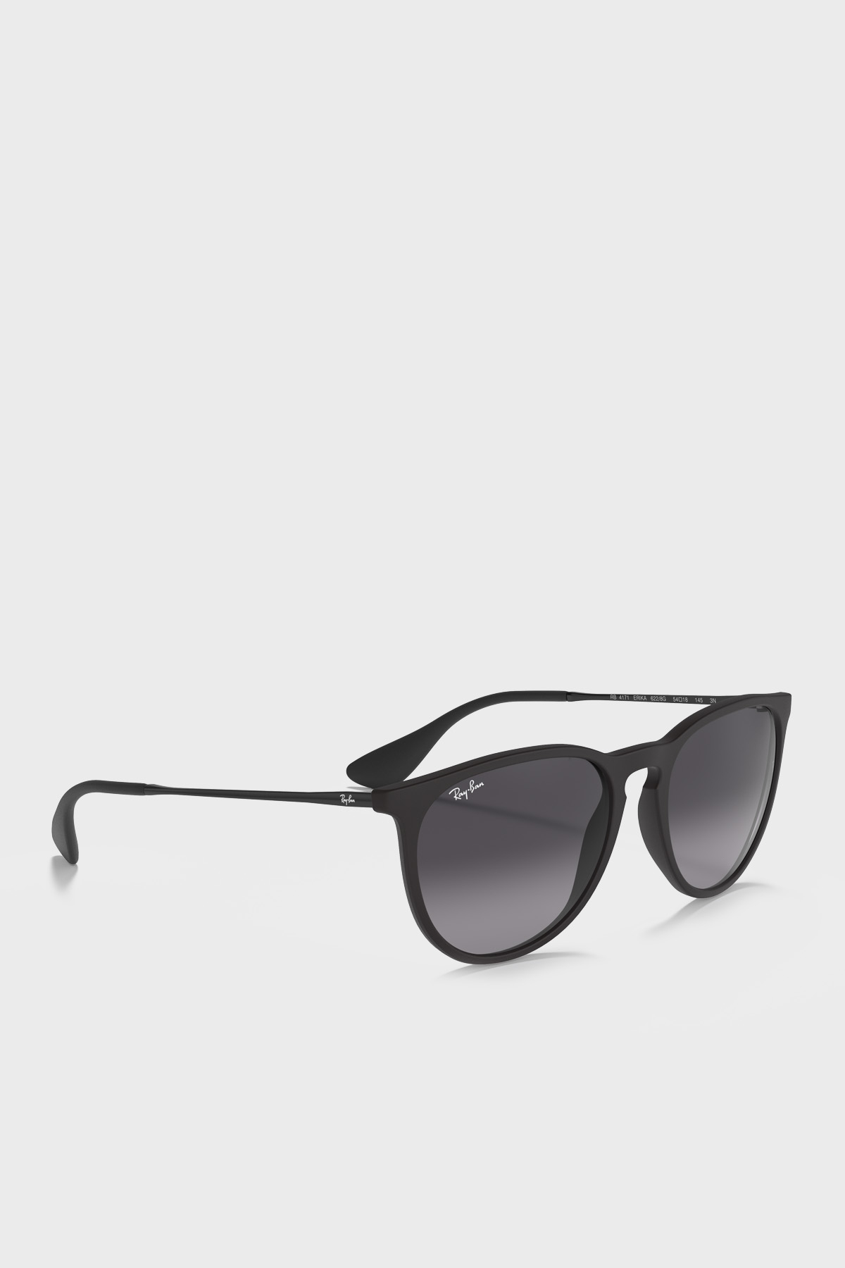 Ray Ban Erika Logolu Güneş Unisex Gözlük 0RB4171 6228G 54 Siyah