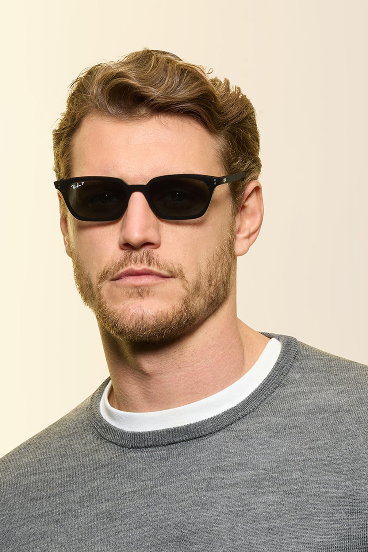 Ray Ban Logolu Güneş Unisex Gözlük 0RB4456 667781 53 Siyah