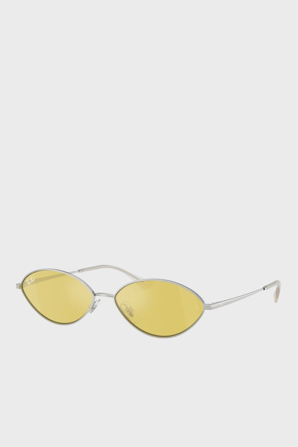 Ray Ban Oval Güneş Unisex Gözlük 0RB3757 0036D 56 Gümüş