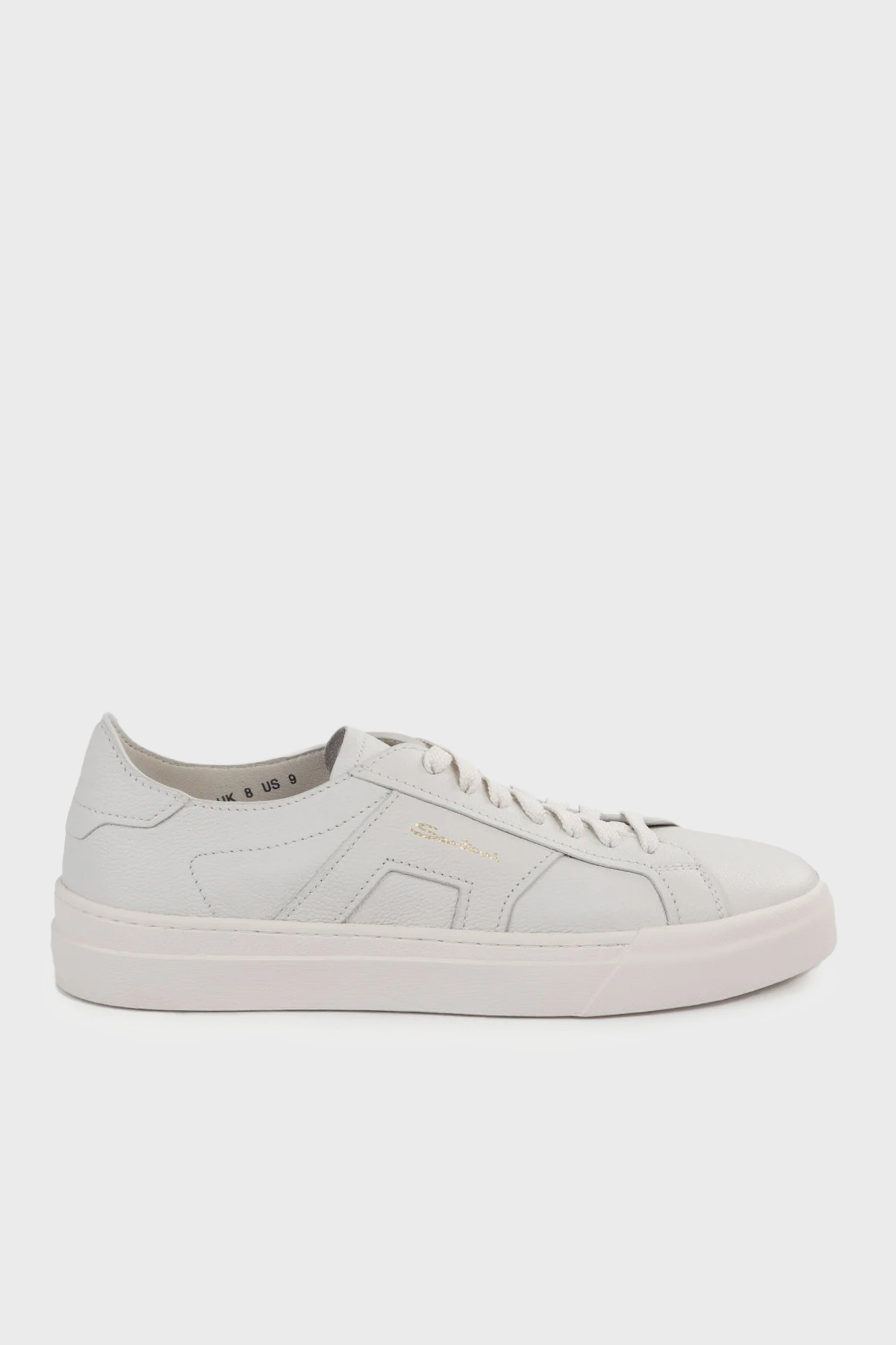 Santoni Deri Sneaker Erkek Ayakkabı MBGT21967PNNTSIWI48 BEYAZ