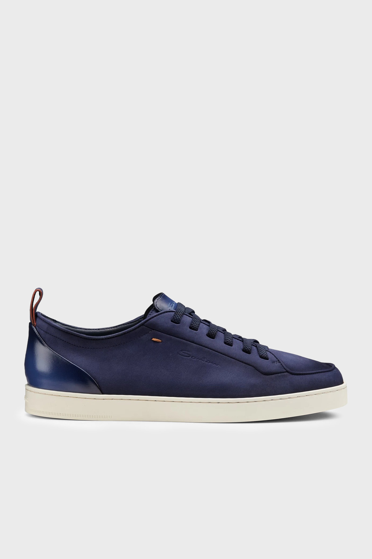 Santoni Deri Sneaker Erkek Ayakkabı MBNO22184TIRTFEHU59 LACİVERT