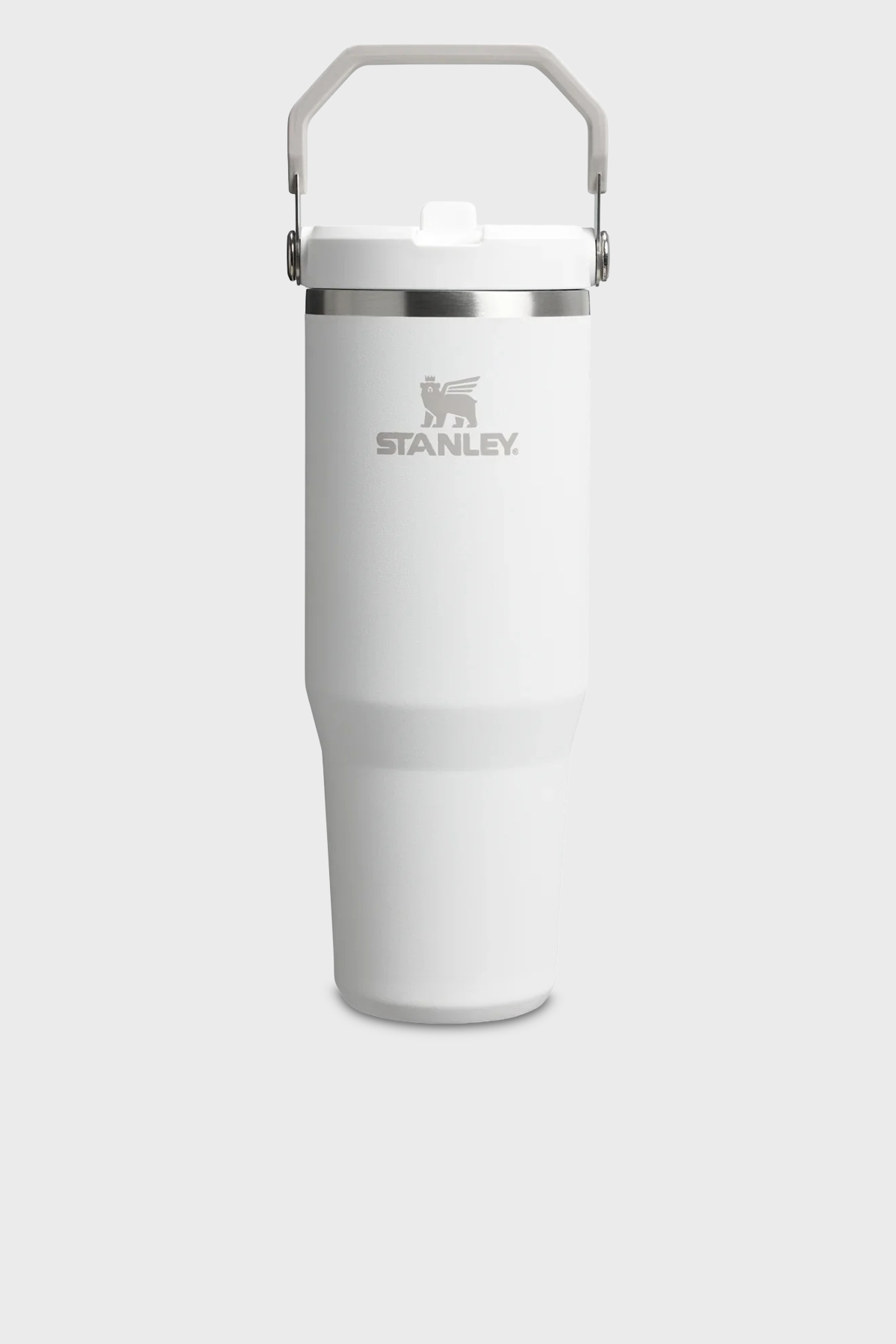 Stanley The IceFlow Flip Straw 2.0 Tumbler 0.89L Unisex Termos 10-12043 Beyaz