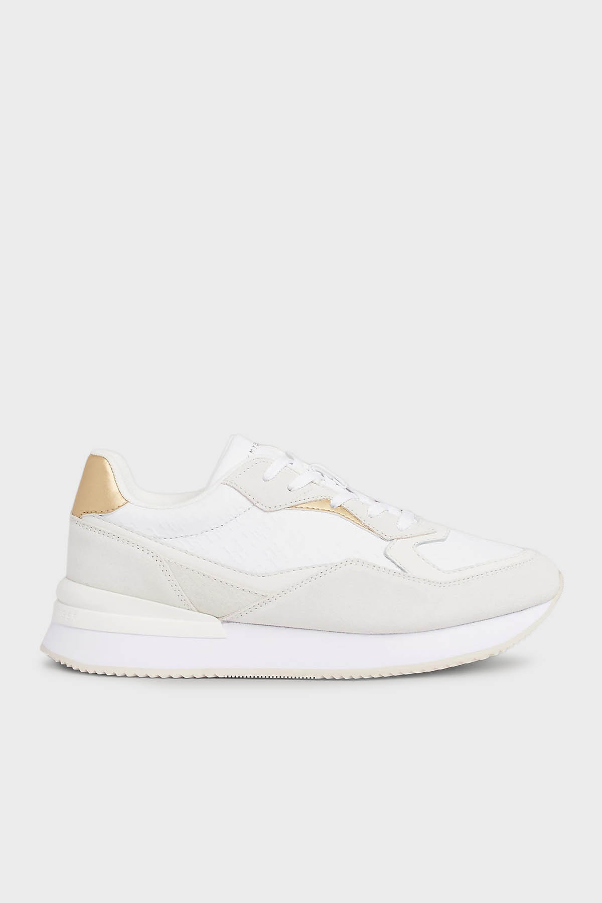 Tommy Hilfiger Deri Sneaker Kadın Ayakkabı FW0FW07816 YBS BEYAZ