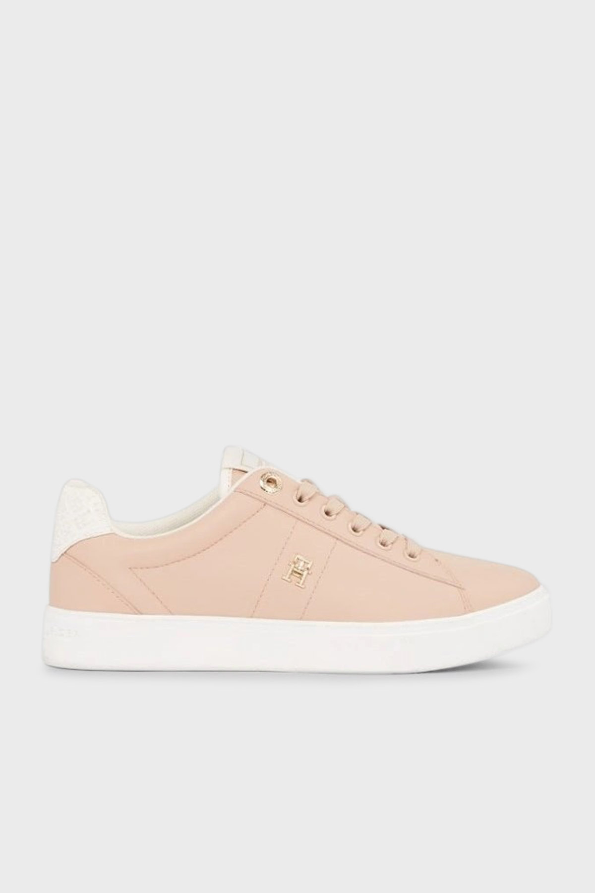 Tommy Hilfiger Deri Sneaker Kadın Ayakkabı FW0FW07999 TRY PEMBE