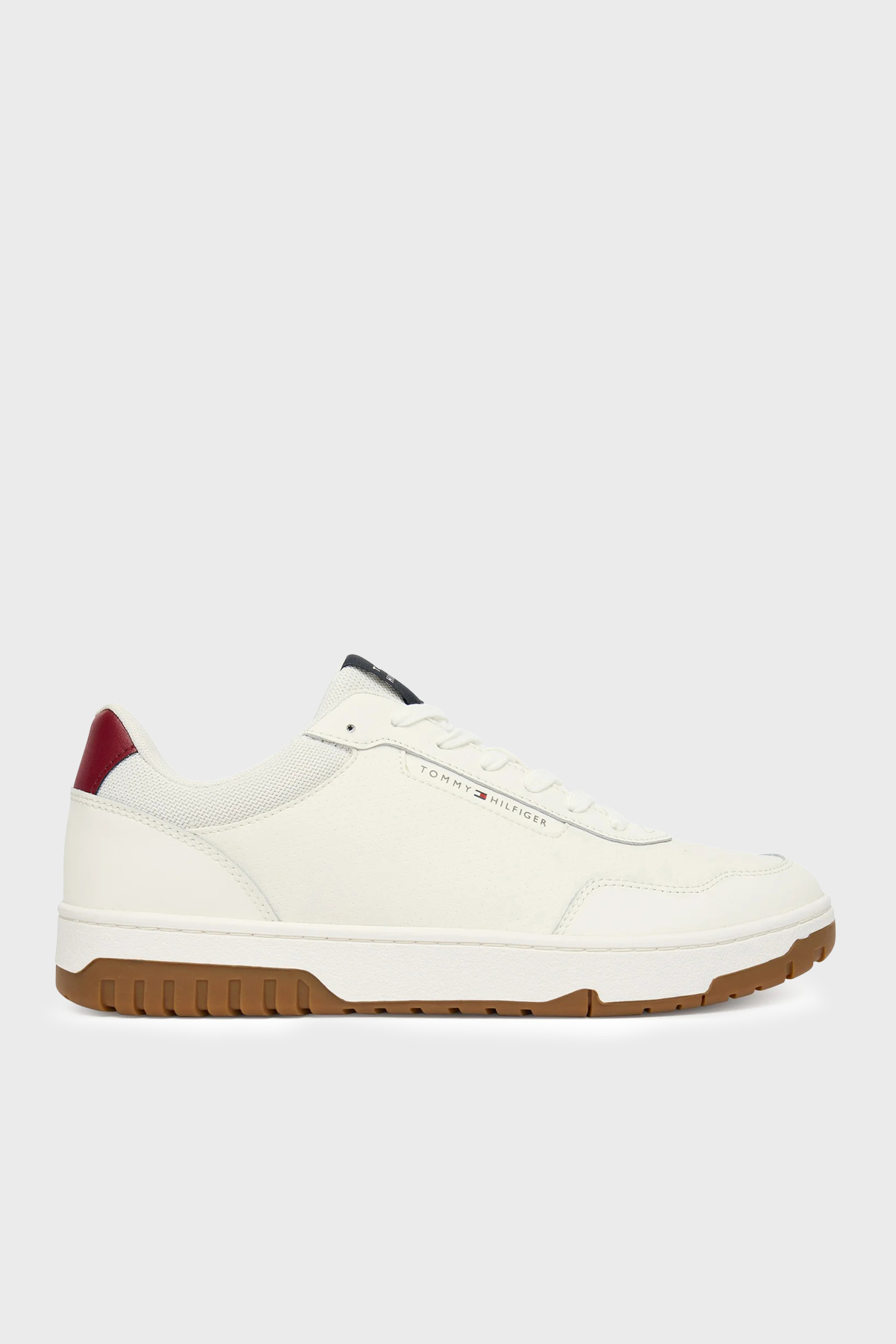 Tommy Hilfiger Hakiki Deri Logolu Sneaker Erkek Ayakkabı FM0FM05713 0GY LACİVERT