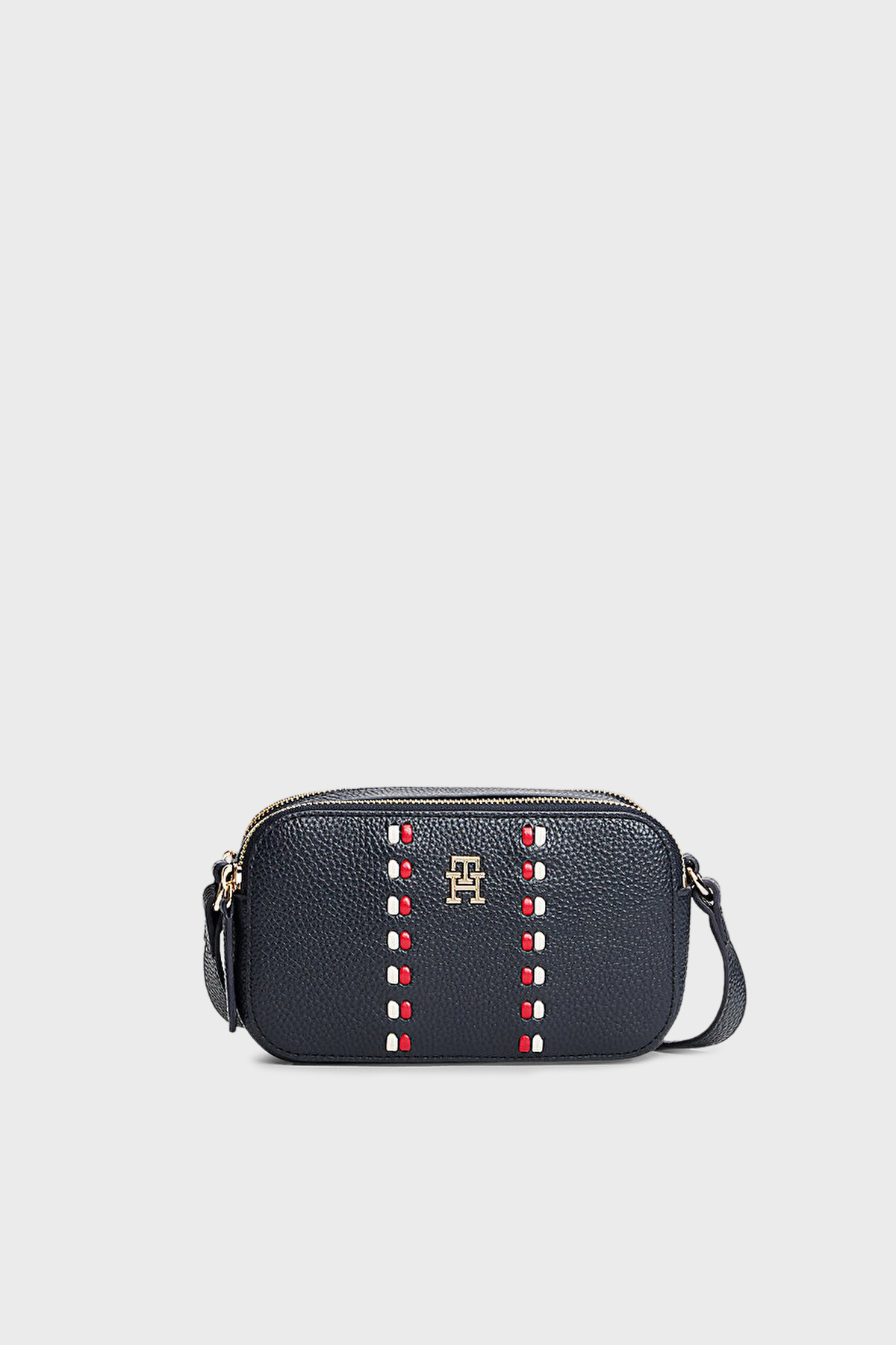 Tommy Hilfiger Logolu Ayarlanabilir Askılı Kadın Çanta AW0AW18153 DW6 LACİVERT