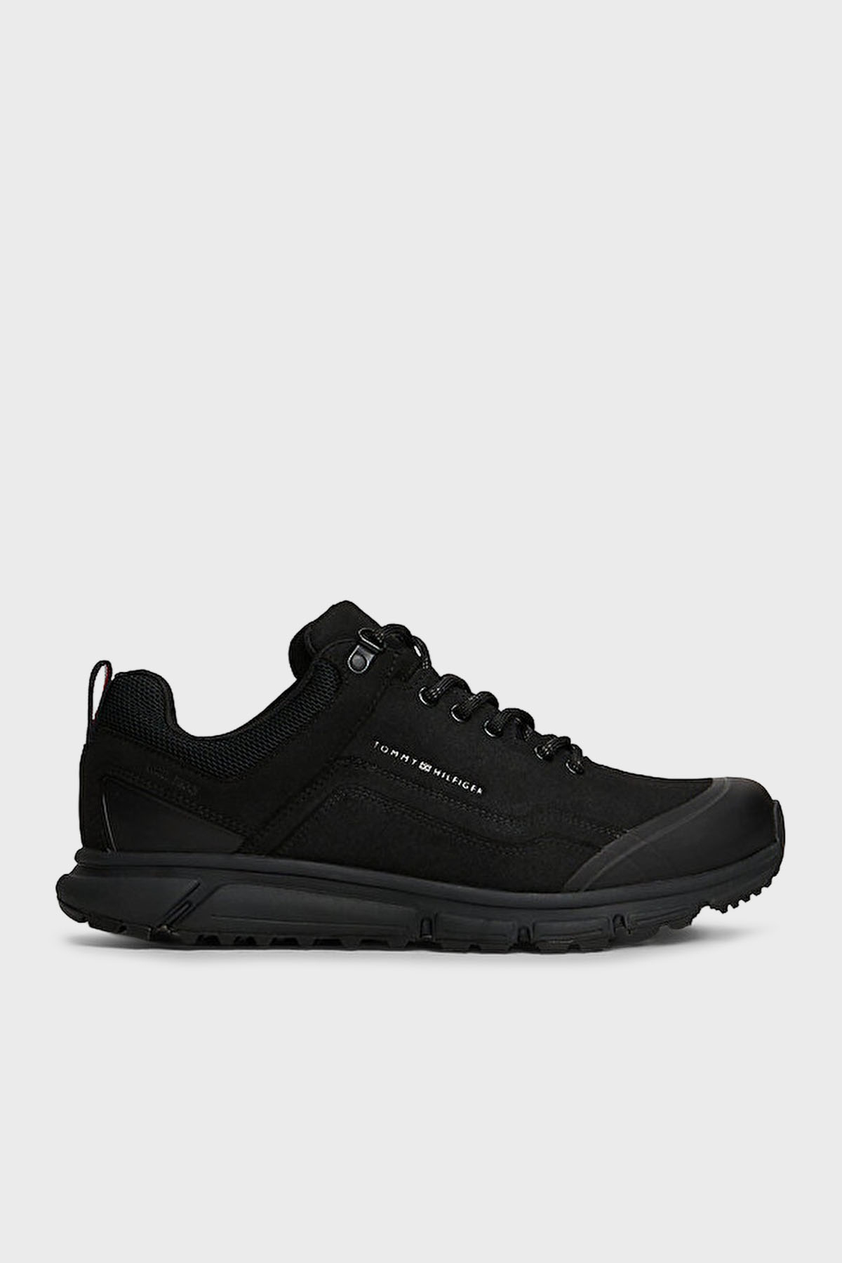 Tommy Hilfiger Logolu Bağcıklı Sneaker Erkek Ayakkabı FM0FM0565 5BDS SİYAH