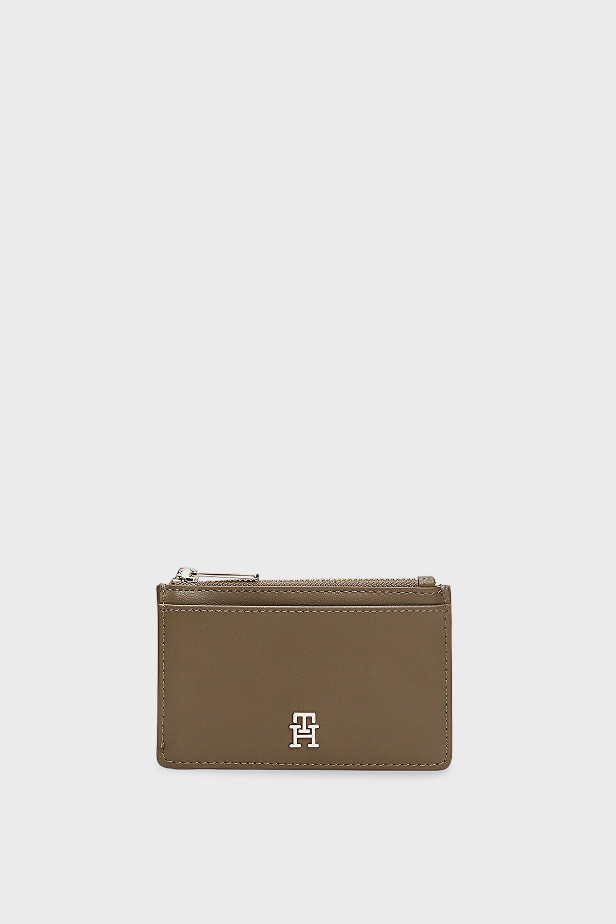 Tommy Hilfiger Logolu Kadın Kartlık AW0AW17735 R07 VİZON