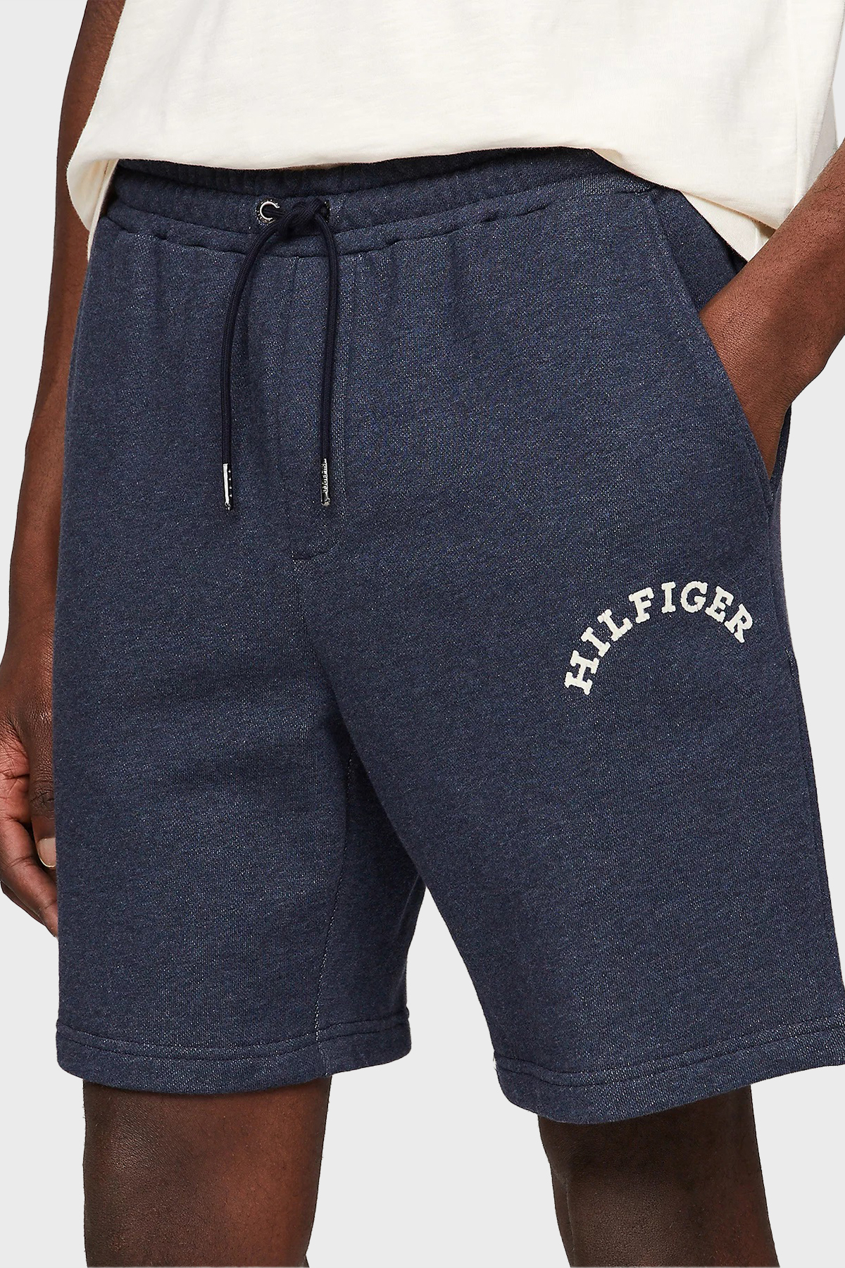 Tommy Hilfiger Logolu Belden Bağlamalı Cepli Erkek Short MW0MW34449 DV6 LACİVERT