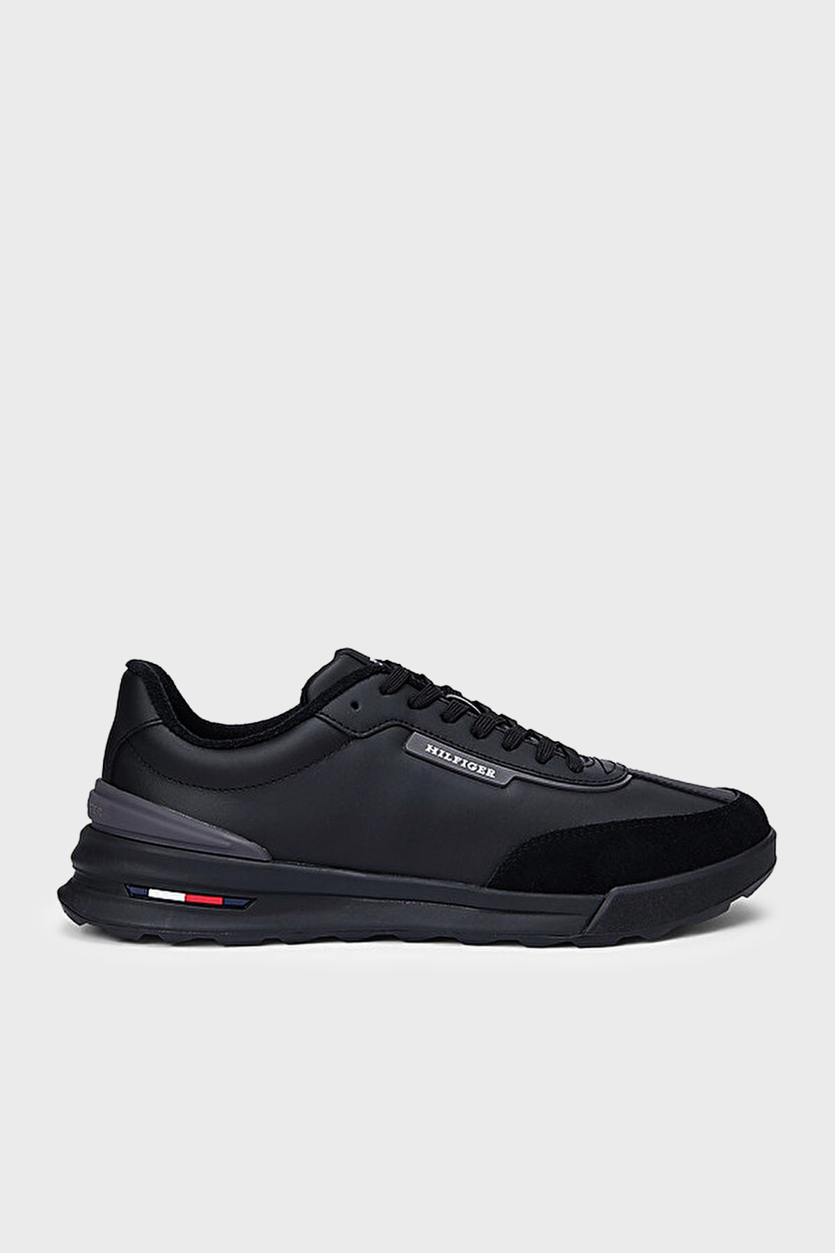 Tommy Hilfiger Logolu Sneaker Erkek Ayakkabı FM0FM05721 BDS SİYAH
