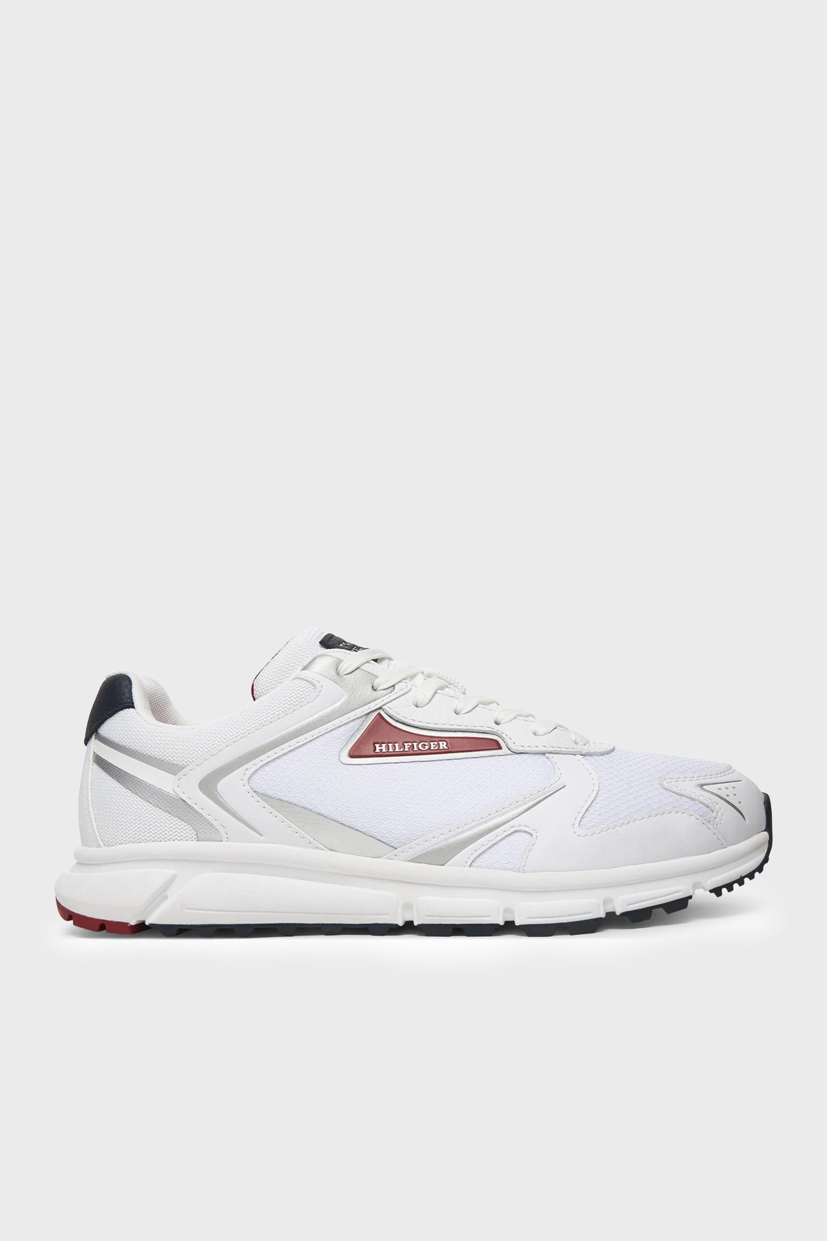 Tommy Hilfiger Logolu Sneaker Erkek Ayakkabı FM0FM05833 YBS BEYAZ