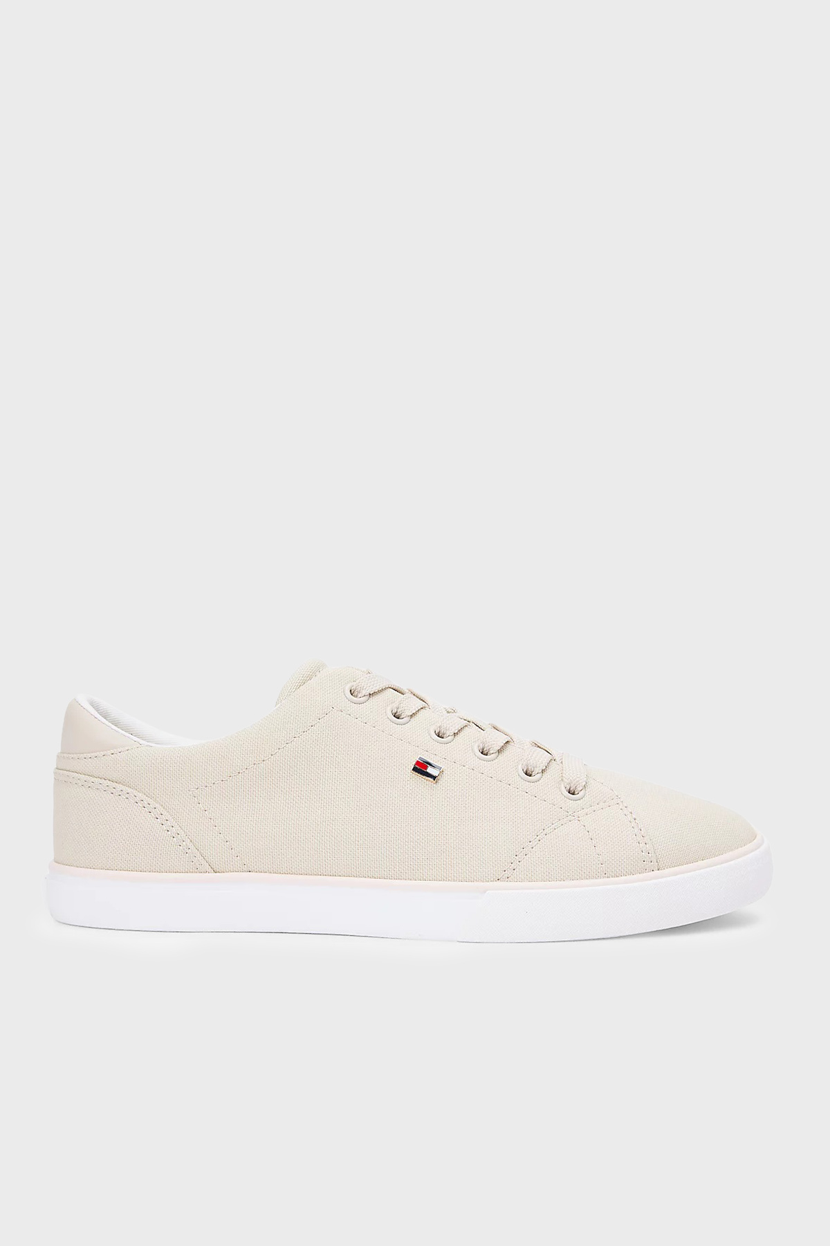 Tommy Hilfiger Logolu Sneaker Kadın Ayakkabı FW0FW09102 ACI BEJ