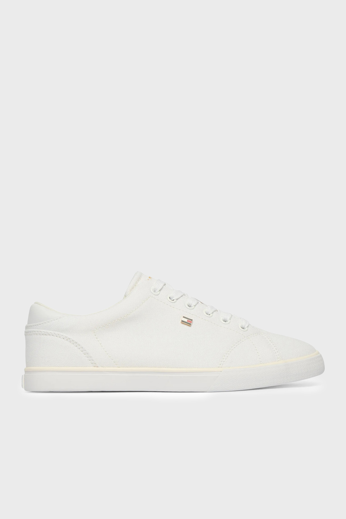 Tommy Hilfiger Logolu Sneaker Kadın Ayakkabı FW0FW09102 YBS BEYAZ