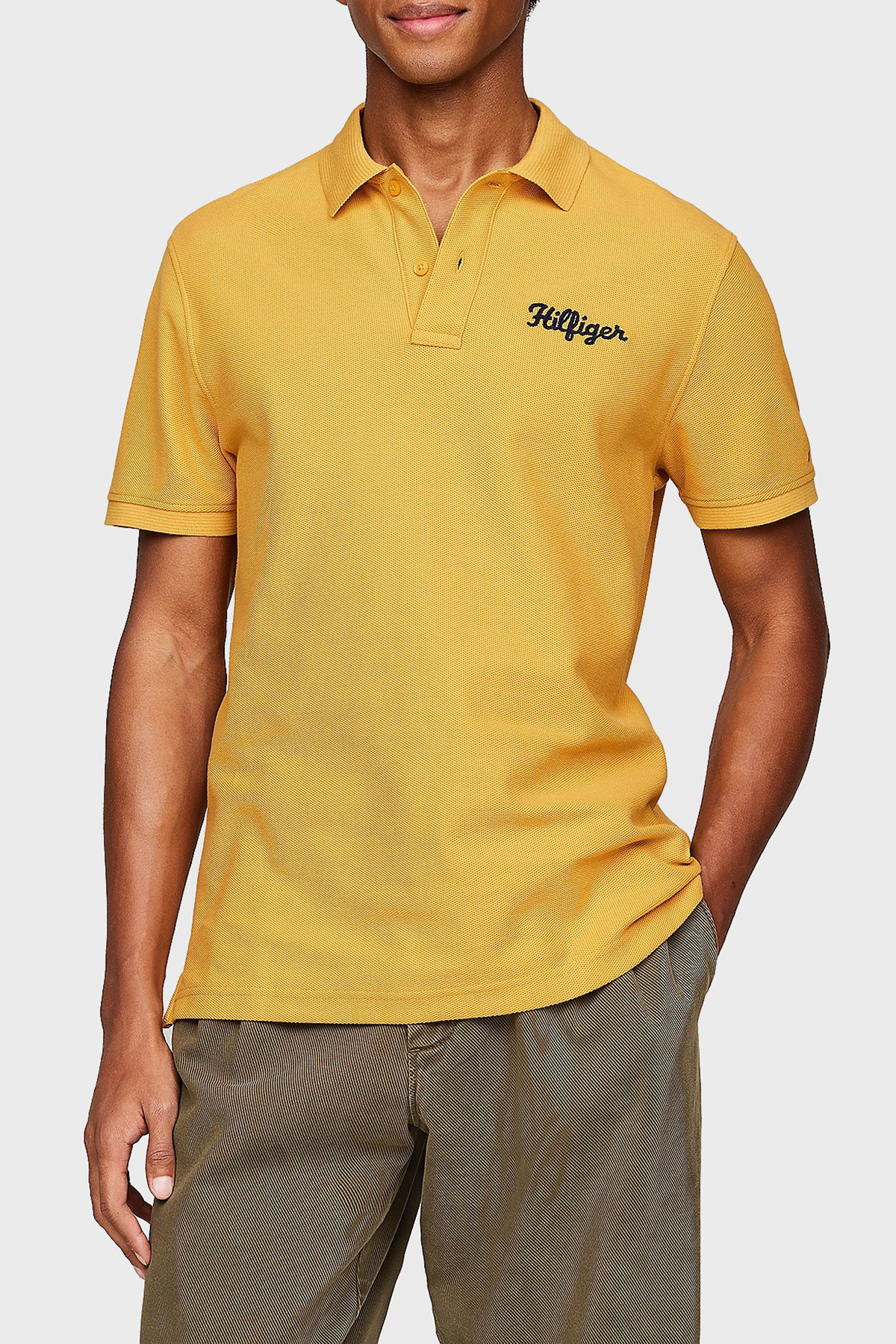 Tommy Hilfiger Pamuklu Regular Fit Erkek Polo Yaka T Shirt MW0MW35603 ZE1 HARDAL