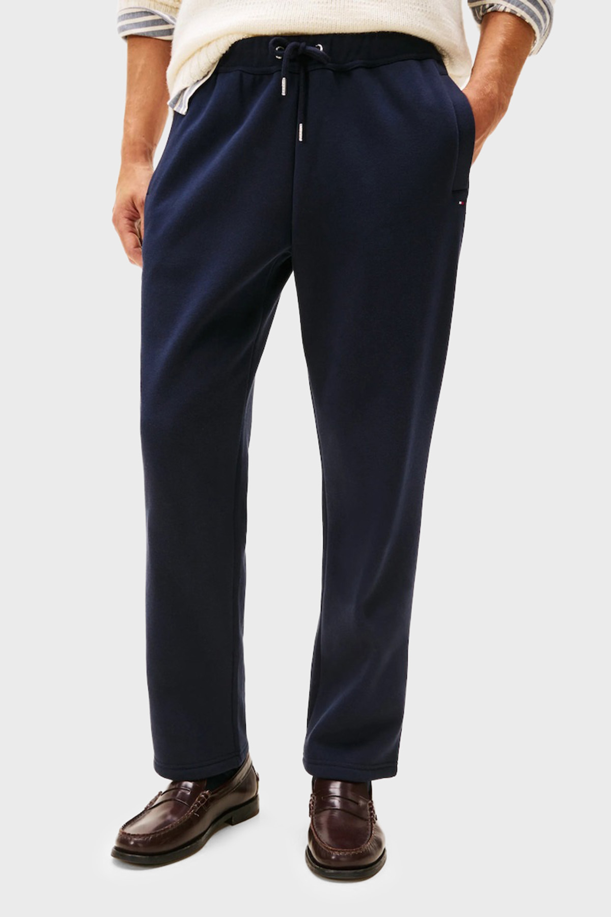 Tommy Hilfiger Pamuklu Regular Fit Normal Bel Erkek Pantolon MW0MW41501 DW5 LACİVERT