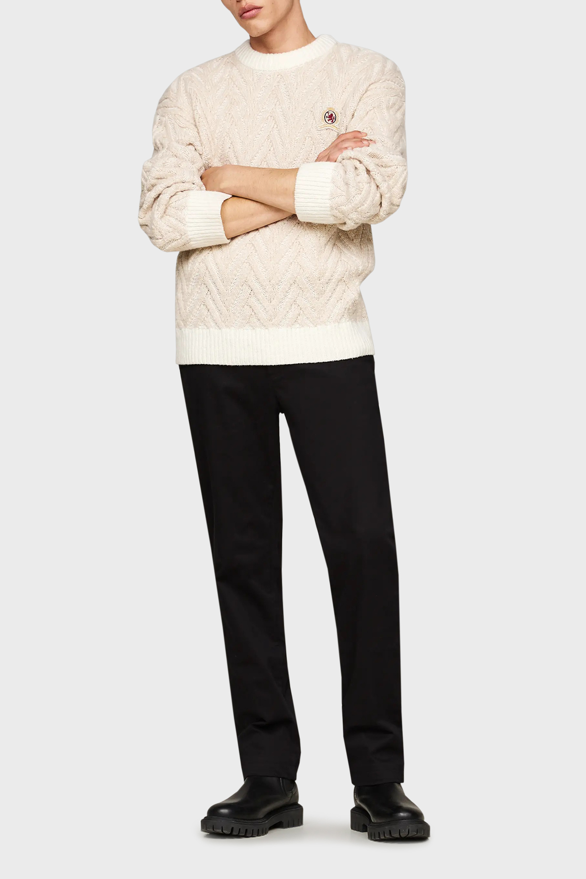 Tommy Hilfiger Pamuklu Straight Fit Düz Paça Erkek Pantolon MW0MW37873 BDS SİYAH