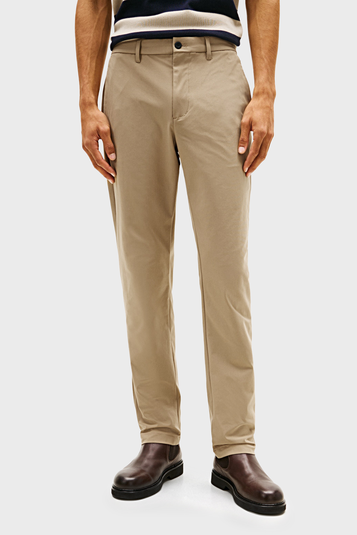 Tommy Hilfiger Straight Fit Normal Bel Düz Paça Erkek Pantolon MW0MW43408 AEI VİZON