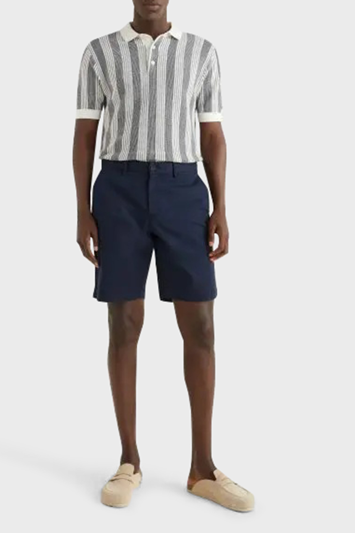 Tommy Hilfiger Streç Pamuklu Relaxed Fit Normal Bel Chino Erkek Short MW0MW23568 DW5 LACİVERT