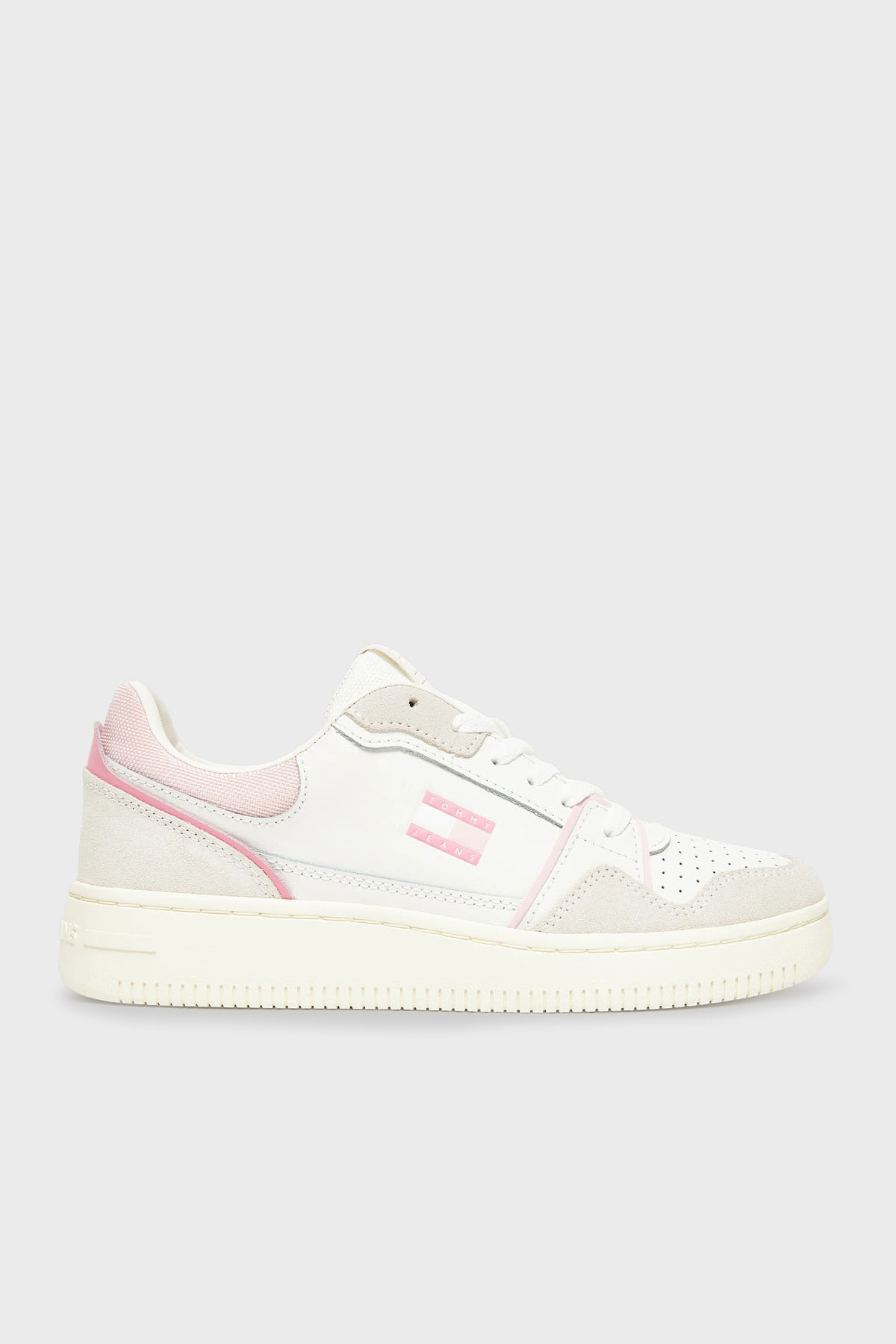 Tommy Jeans Bağcıklı Sneaker Kadın Ayakkabı EN0EN02818 02S BEYAZ