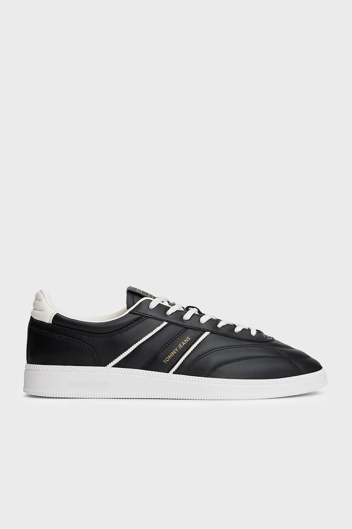 Tommy Jeans Deri Sneaker Erkek Ayakkabı EM0EM01708 BDS SİYAH