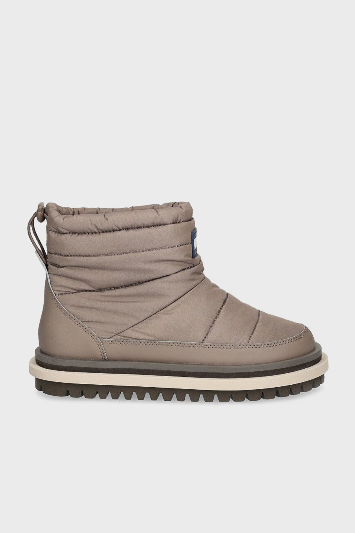 Tommy Jeans Kapitoneli Tırtıklı Platform Taban Kadın Bot EN0EN02725 PKC VİZON