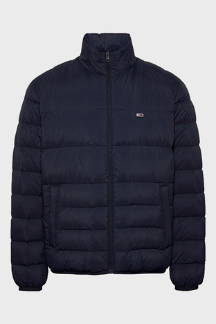 Tommy Jeans Kuş Tüyü Dolgulu Regular Fit Dik Yaka Erkek Mont DM0DM20686 C1G LACİVERT - Tommy Jeans
