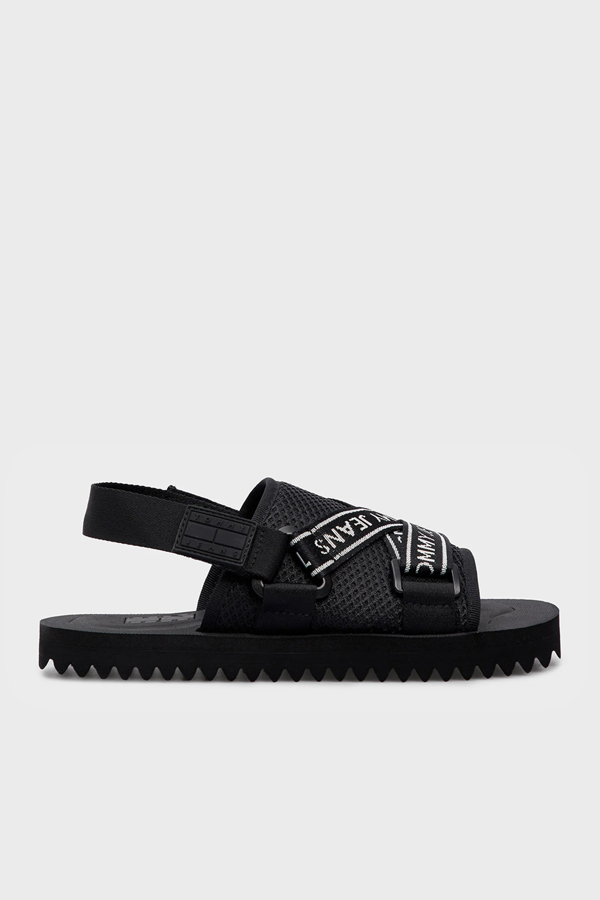Tommy Jeans Logolu Kadın Sandalet EN0EN02462 BDS SİYAH