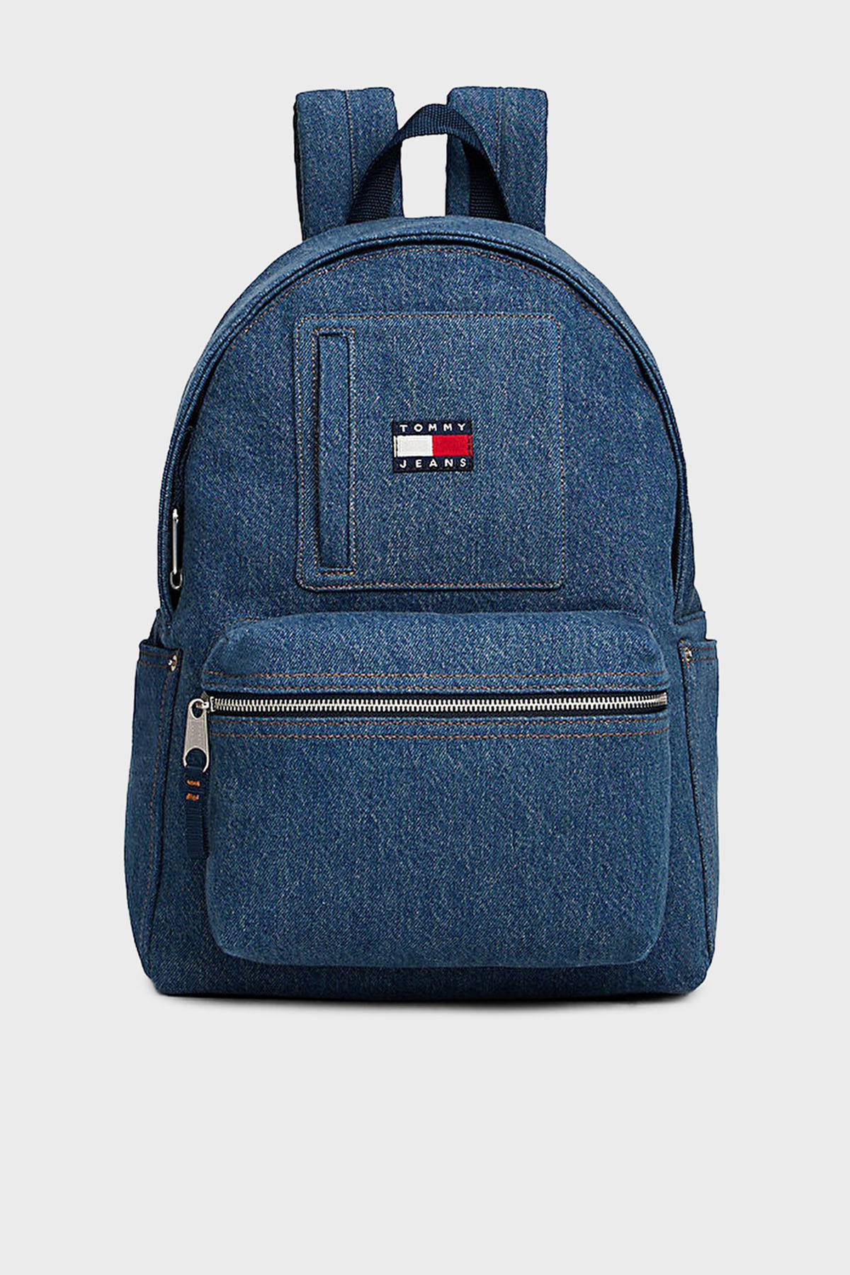 Tommy Jeans Logolu Denim Erkek Çanta AM0AM14052 1A7 MAVİ