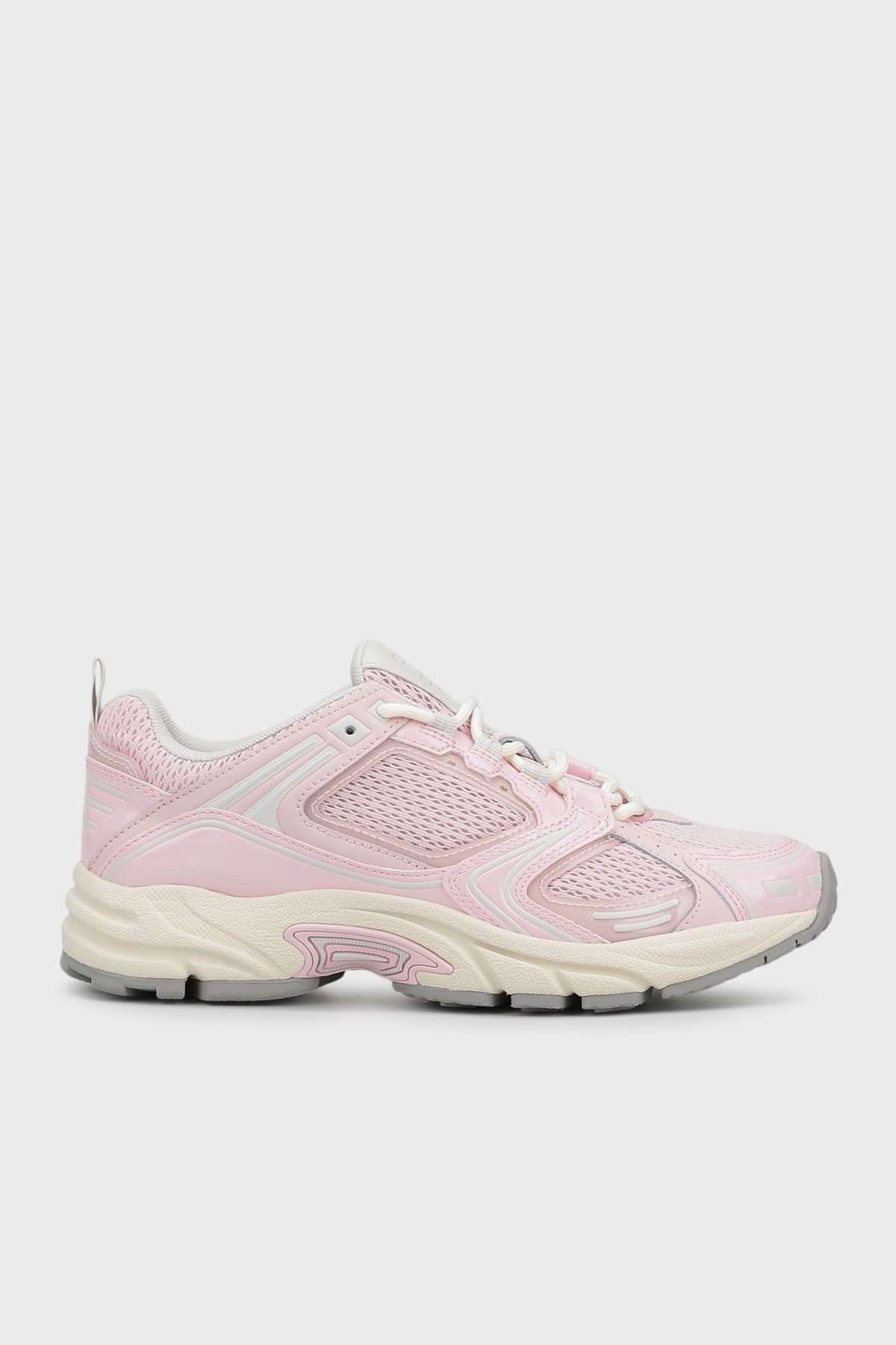 Tommy Jeans Logolu Deri Karışımlı Sneaker Kadın Ayakkabı EN0EN02810 TH2 PEMBE