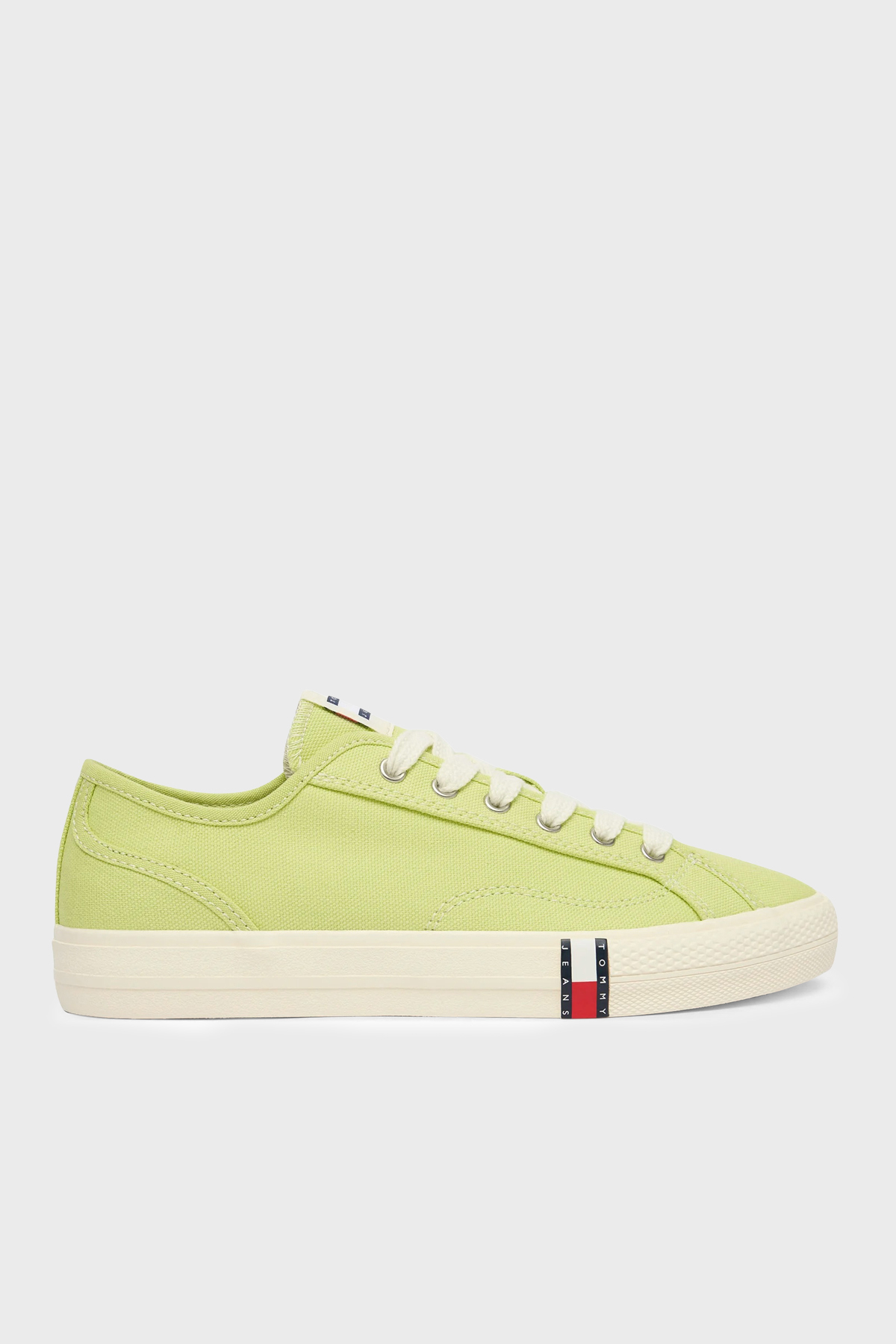 Tommy Jeans Logolu Sneaker Kadın Ayakkabı EN0EN02956 LT9 YEŞİL